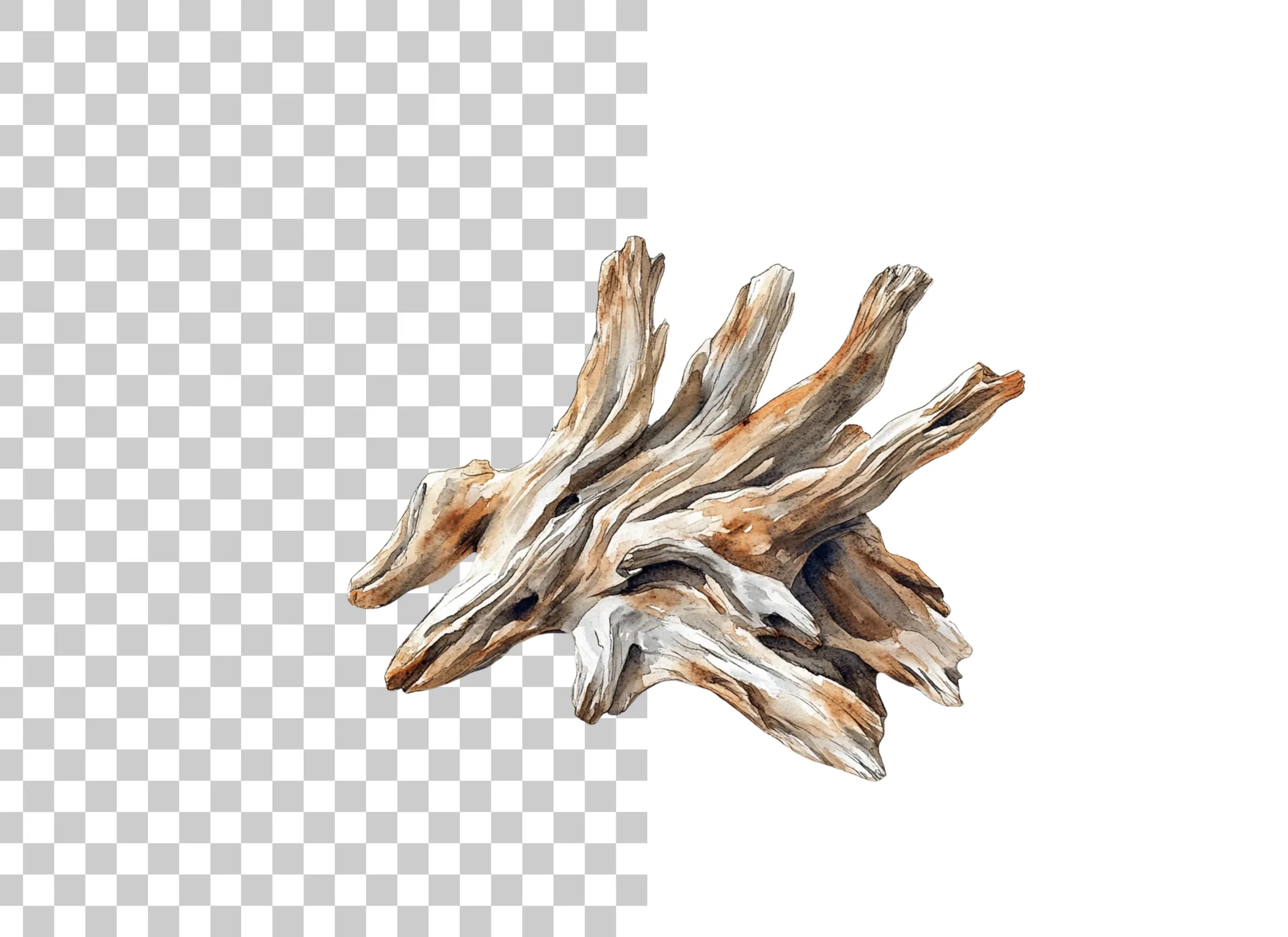 Driftwood Clipart Bundle