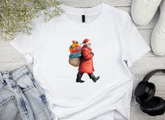 Santa Claus with Gifts Clipart Bundle - CraftNest - Digital Crafting and Art