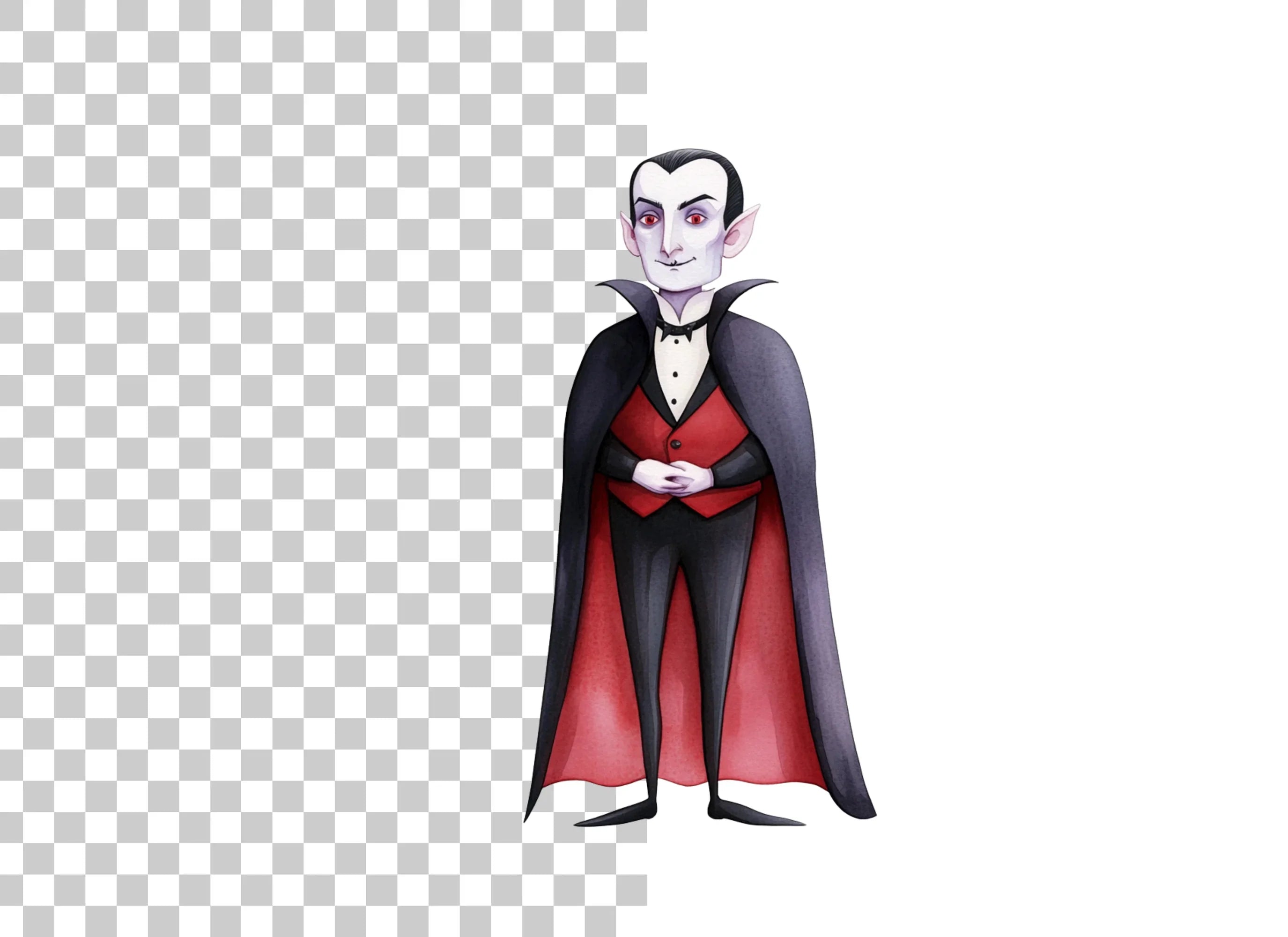 Classic Vampire Clipart Bundle
