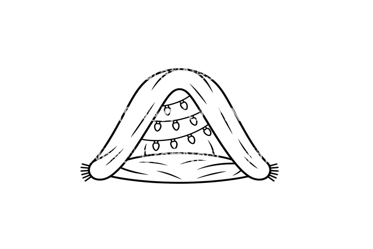 Cozy Tent Forts for Kids Coloring Books