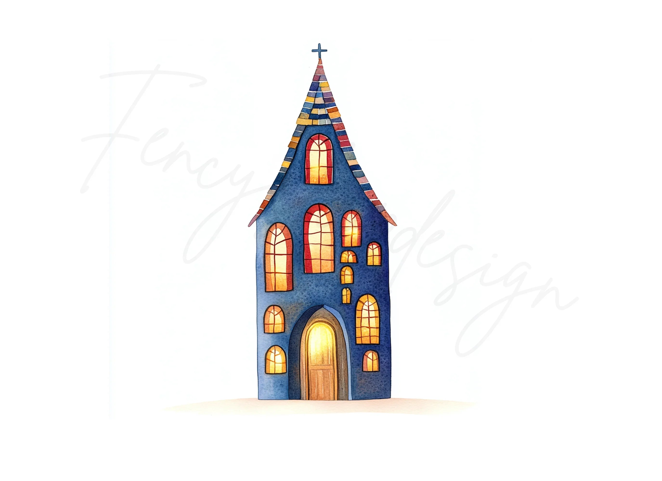 Fantasy Church Clipart Bundle
