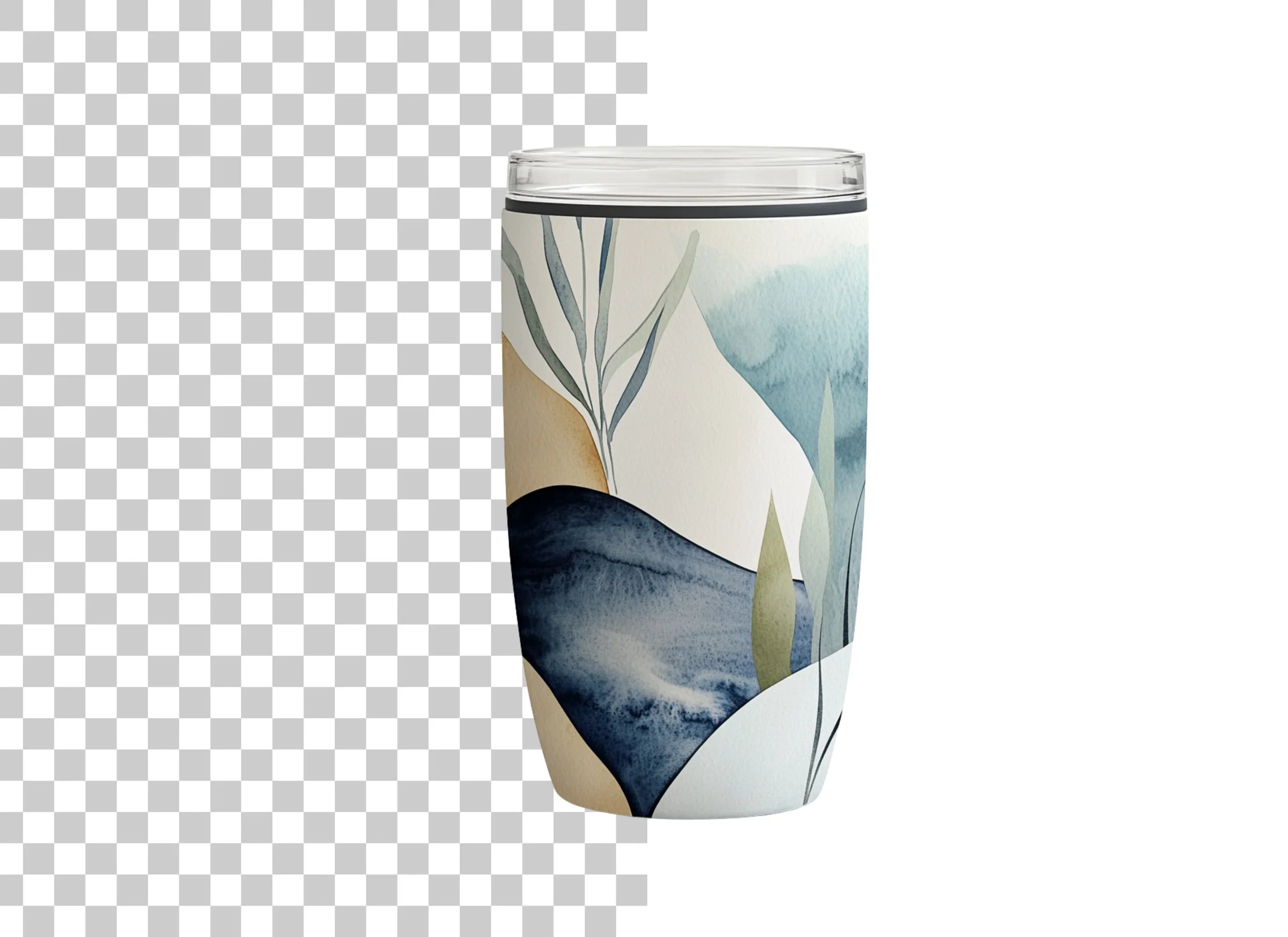 Abstract Tumbler Clipart Bundle
