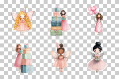 Fairy Birthday Party Clipart Bundle - CraftNest - Digital Crafting and Art