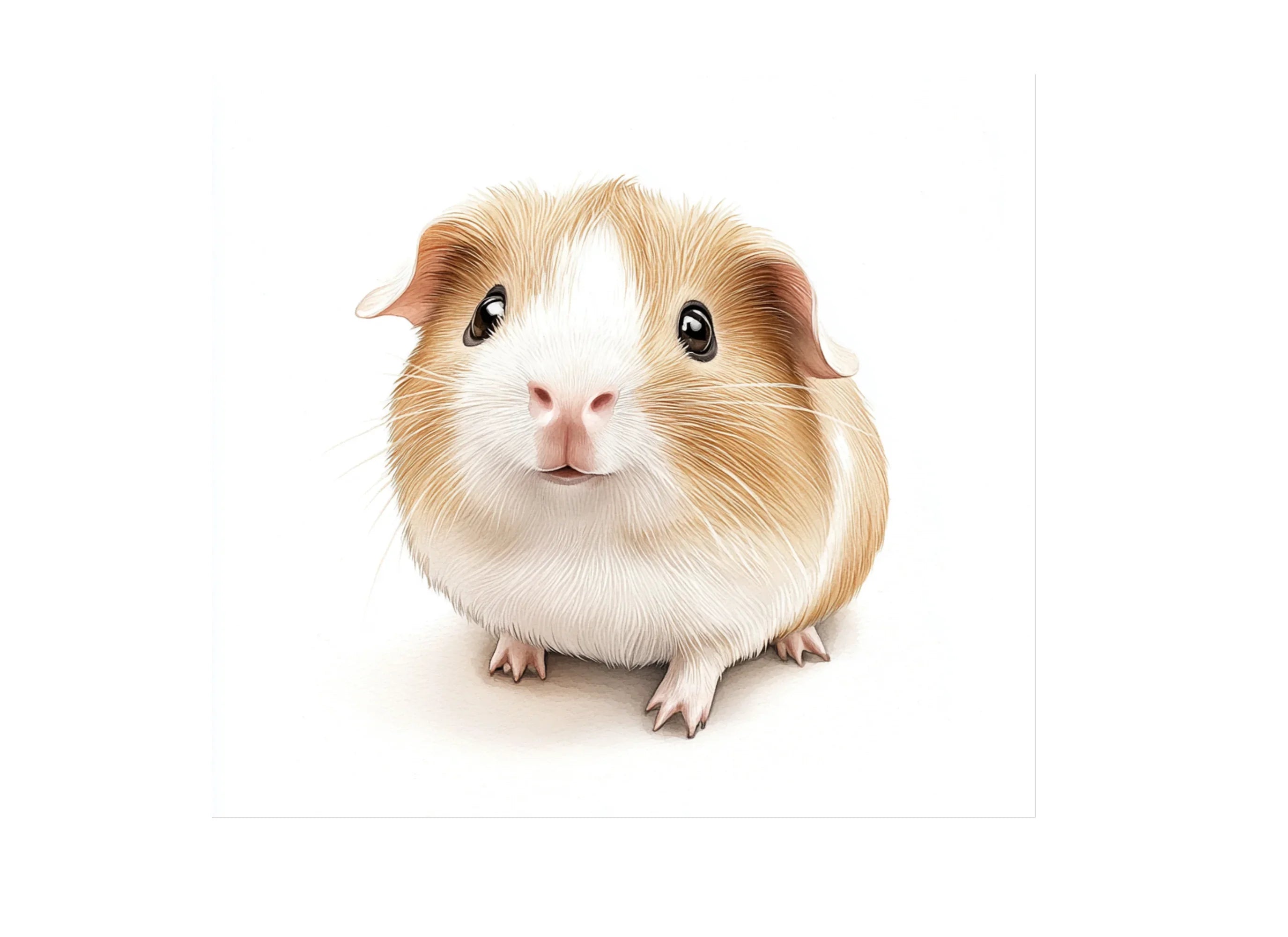 Cute Guinea Pig Clipart Bundle