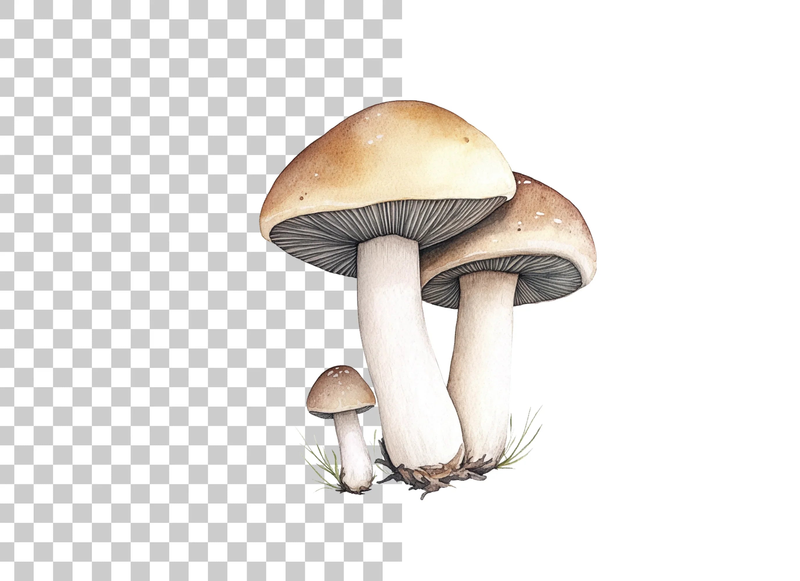 Mushroom Clipart Bundle