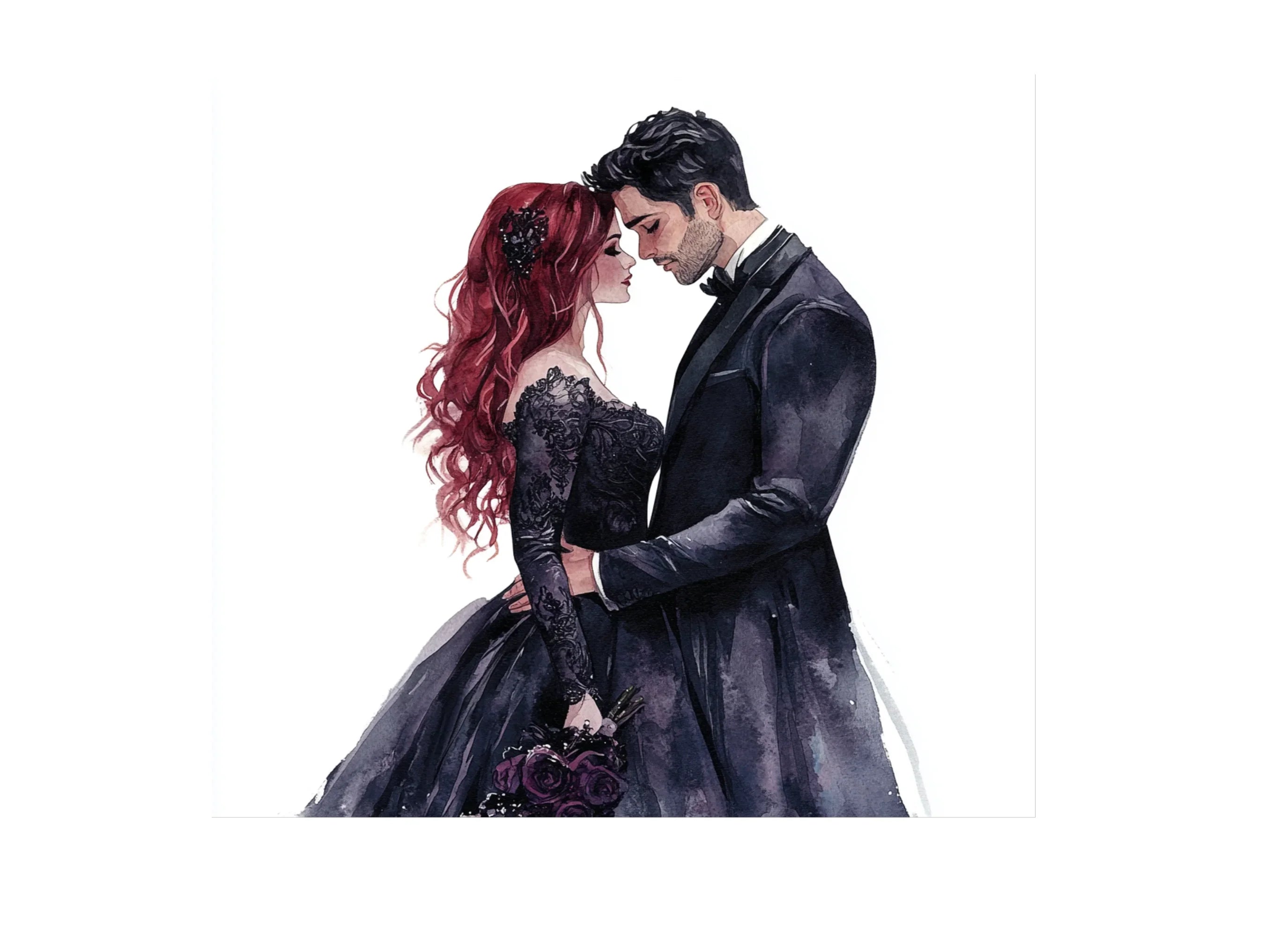 Gothic Romance Clipart Bundle