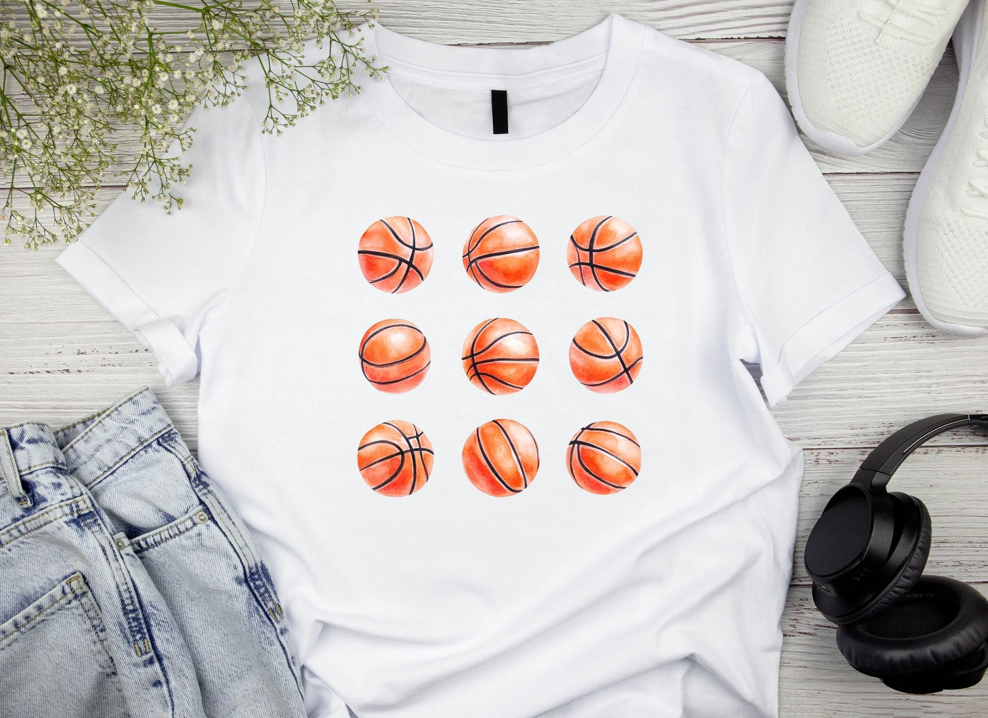 Basketball Sports Pattern Design Clipart Bundle - CraftNest - Digital Crafting and Art