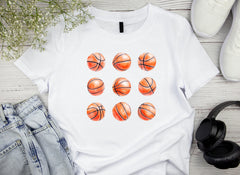 Basketball Sports Pattern Design Clipart Bundle - CraftNest - Digital Crafting and Art