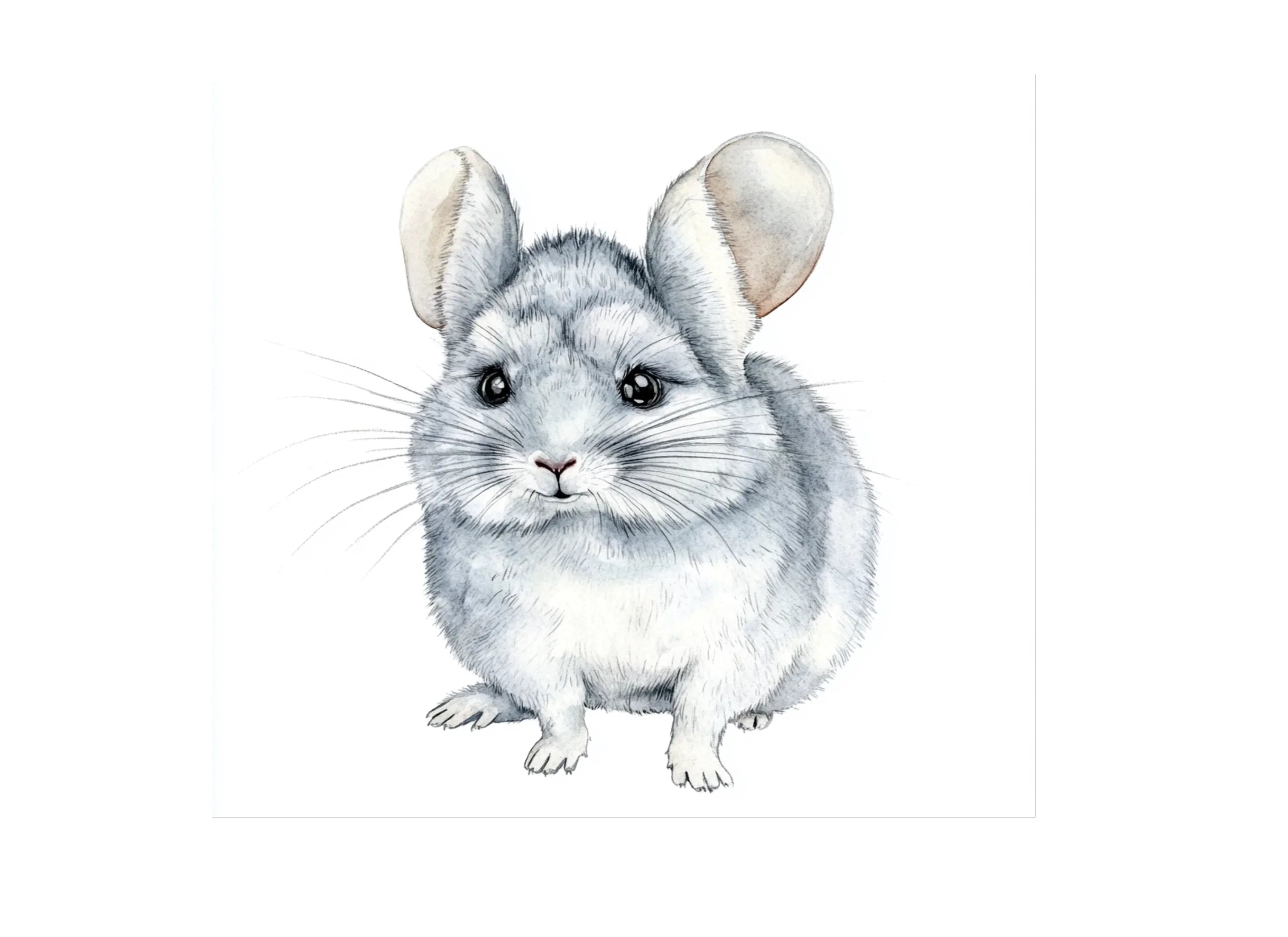 Chinchilla Clipart Bundle