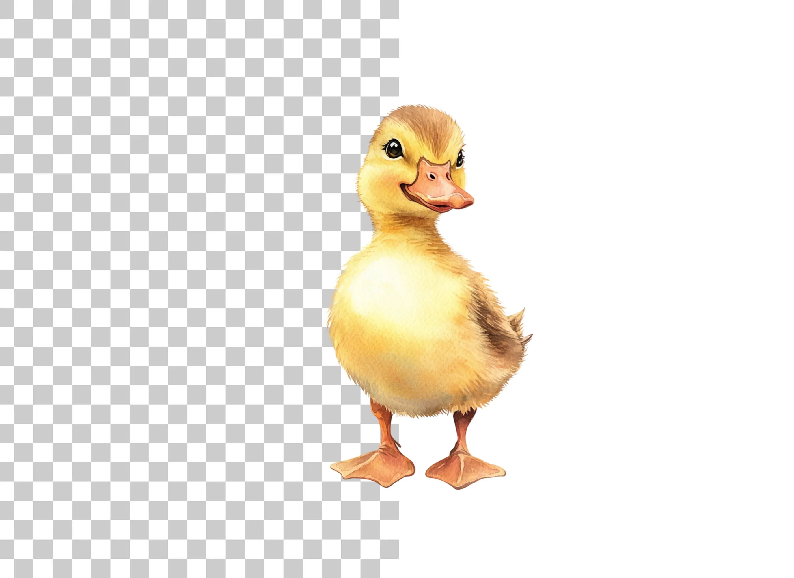 Baby Duck Clipart Bundle