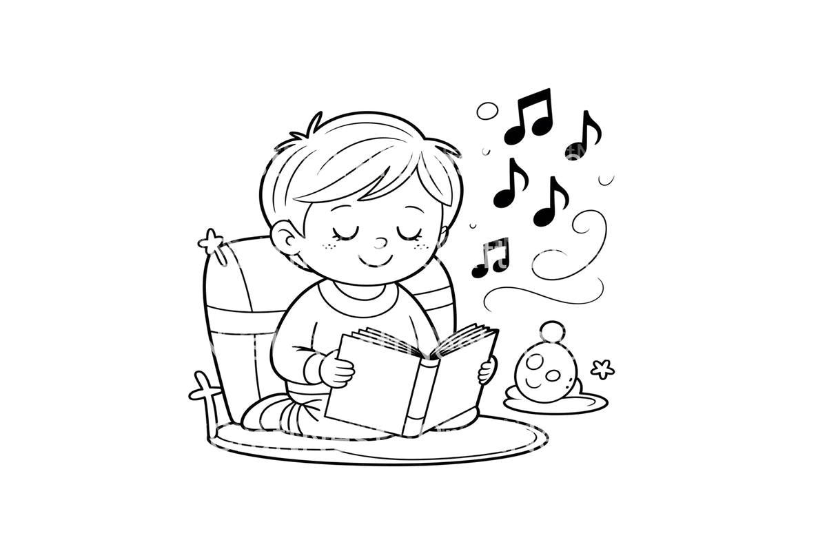 Baby ReadingPlanner Coloring Books