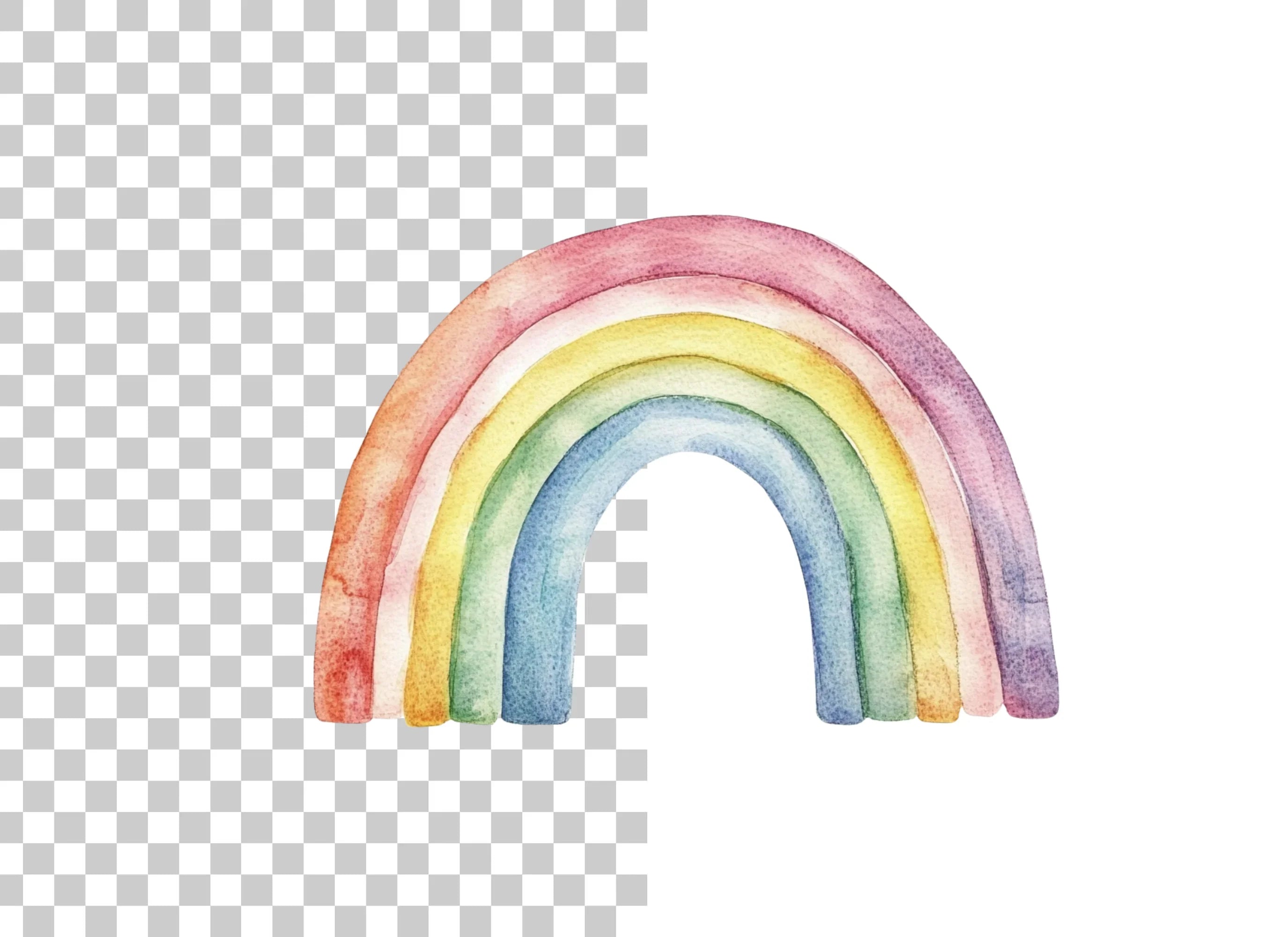 Rainbow Clipart Bundle