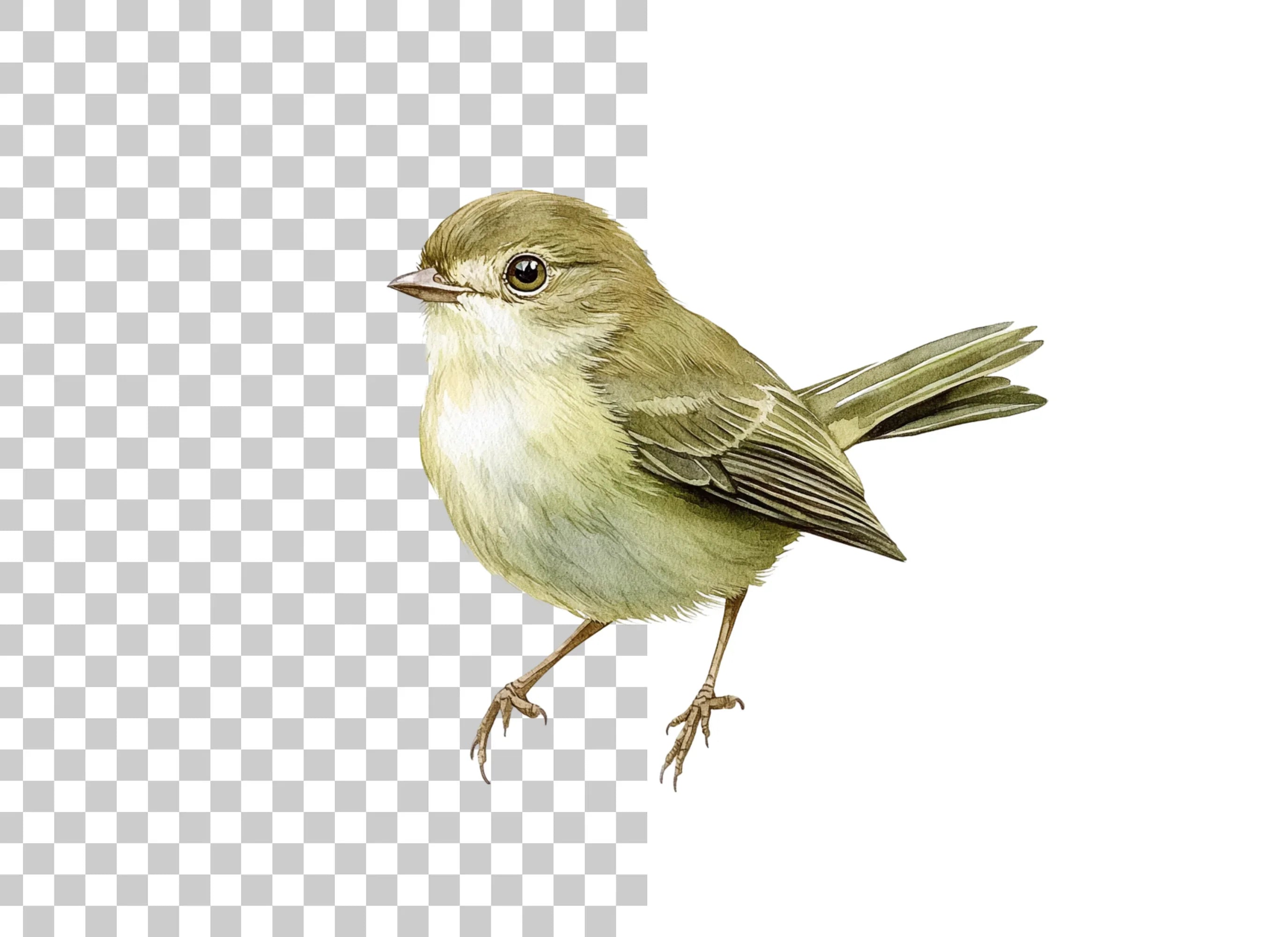 Realistic Small Birds Clipart Bundle