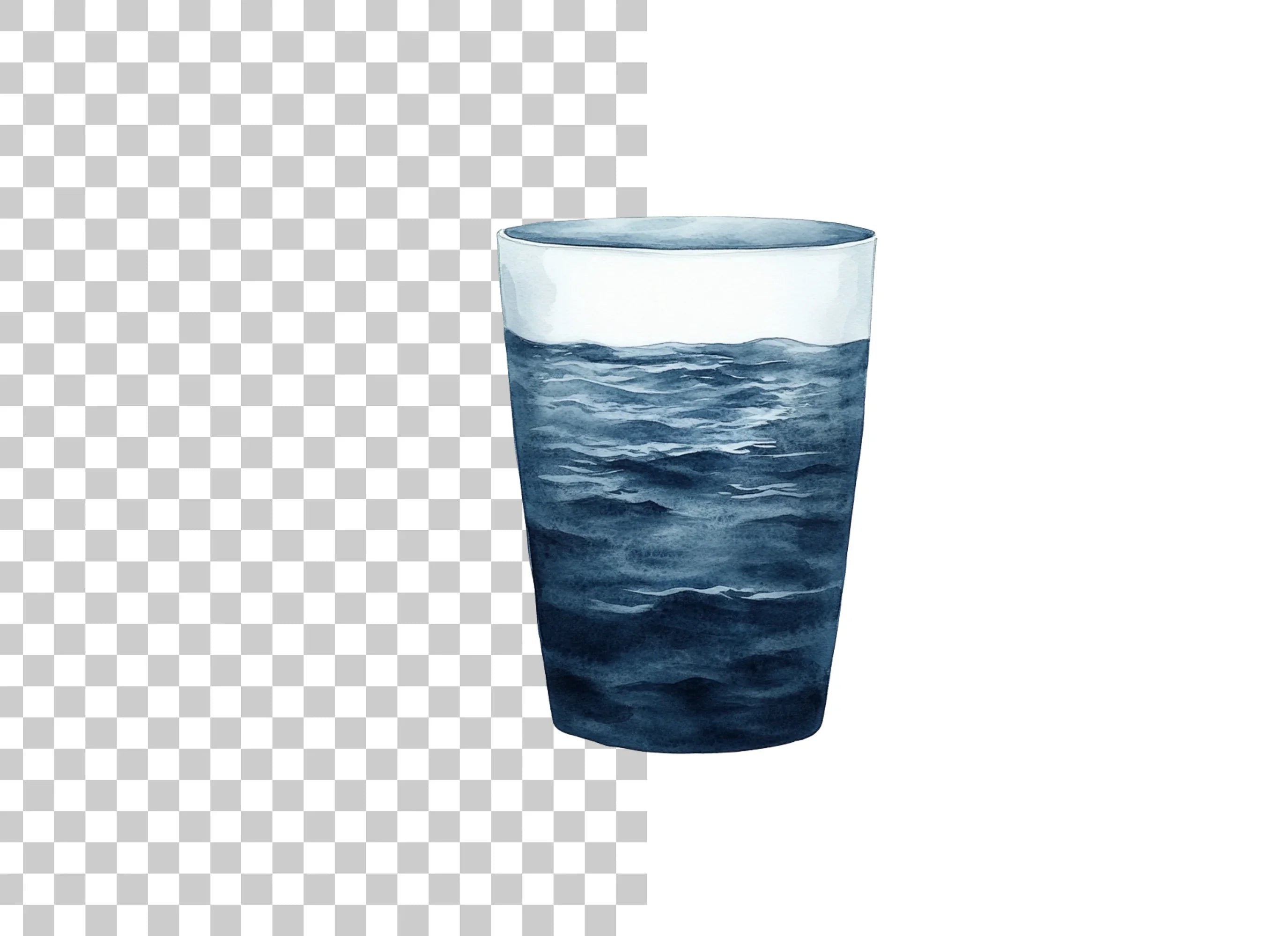 Ocean Waves Tumbler Clipart Bundle