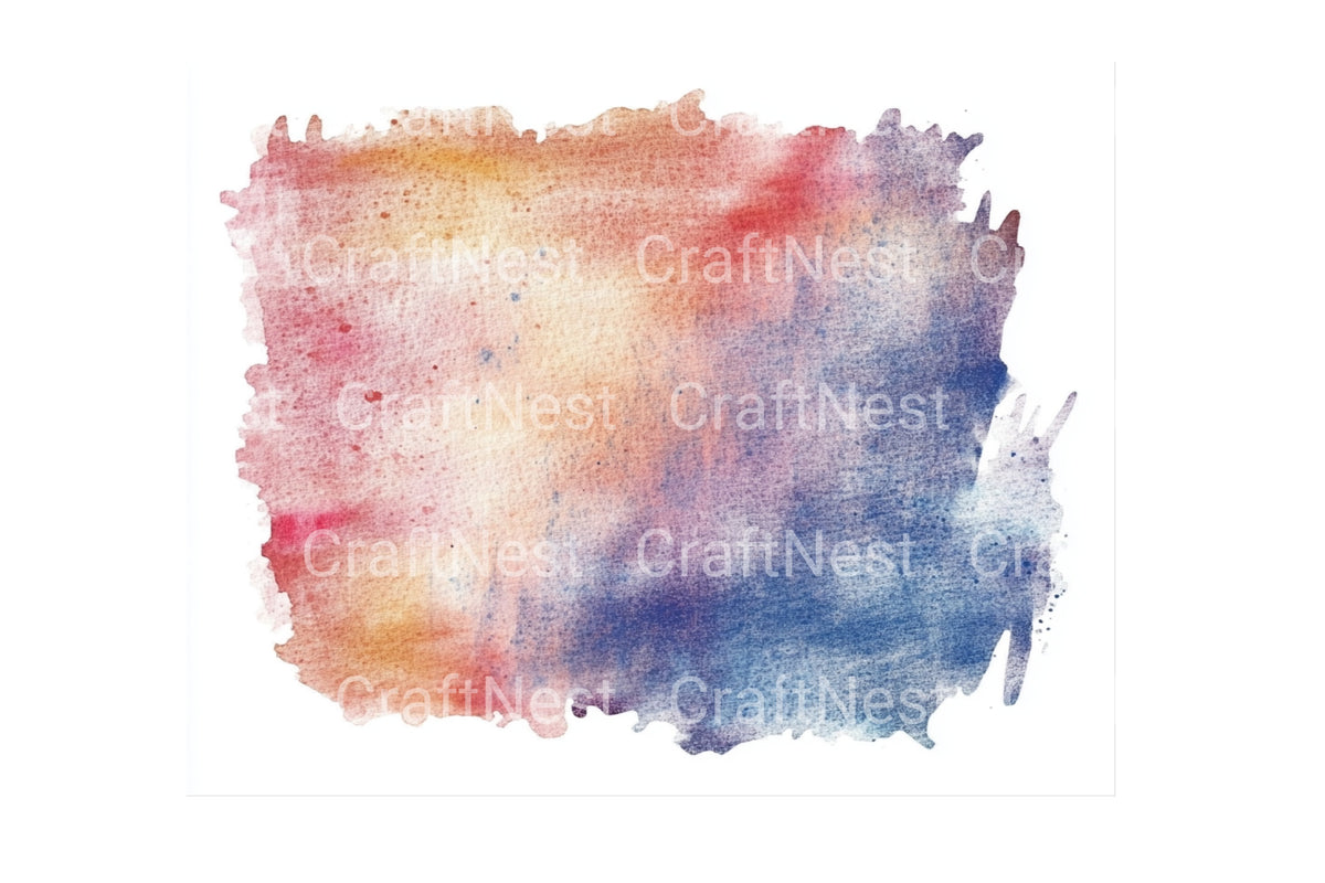 Abstract Washes Clipart Bundle