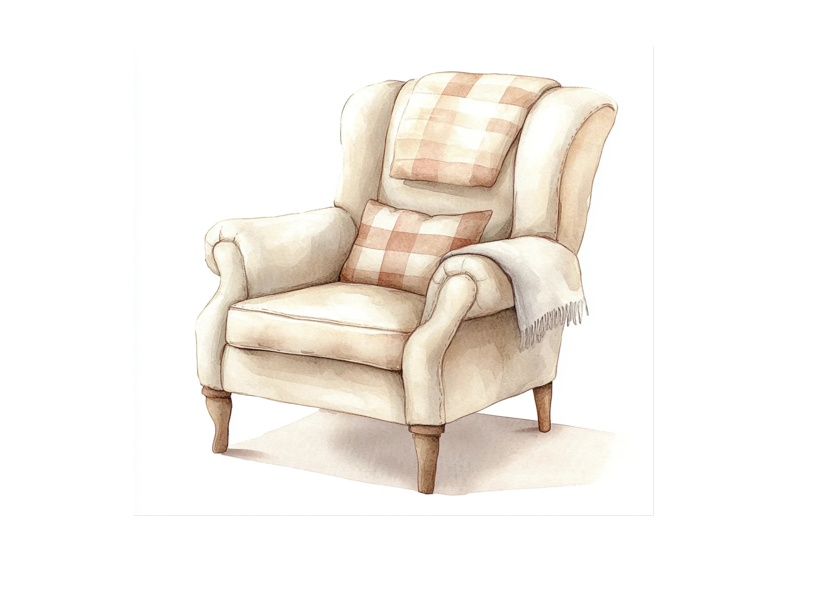 Comfortable Armchairs Clipart Bundle