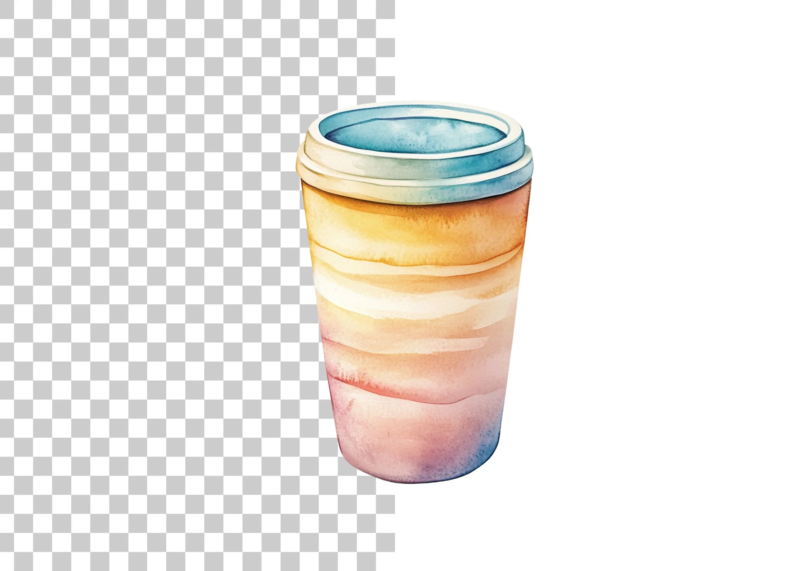 Coffee Cup Clipart Bundle