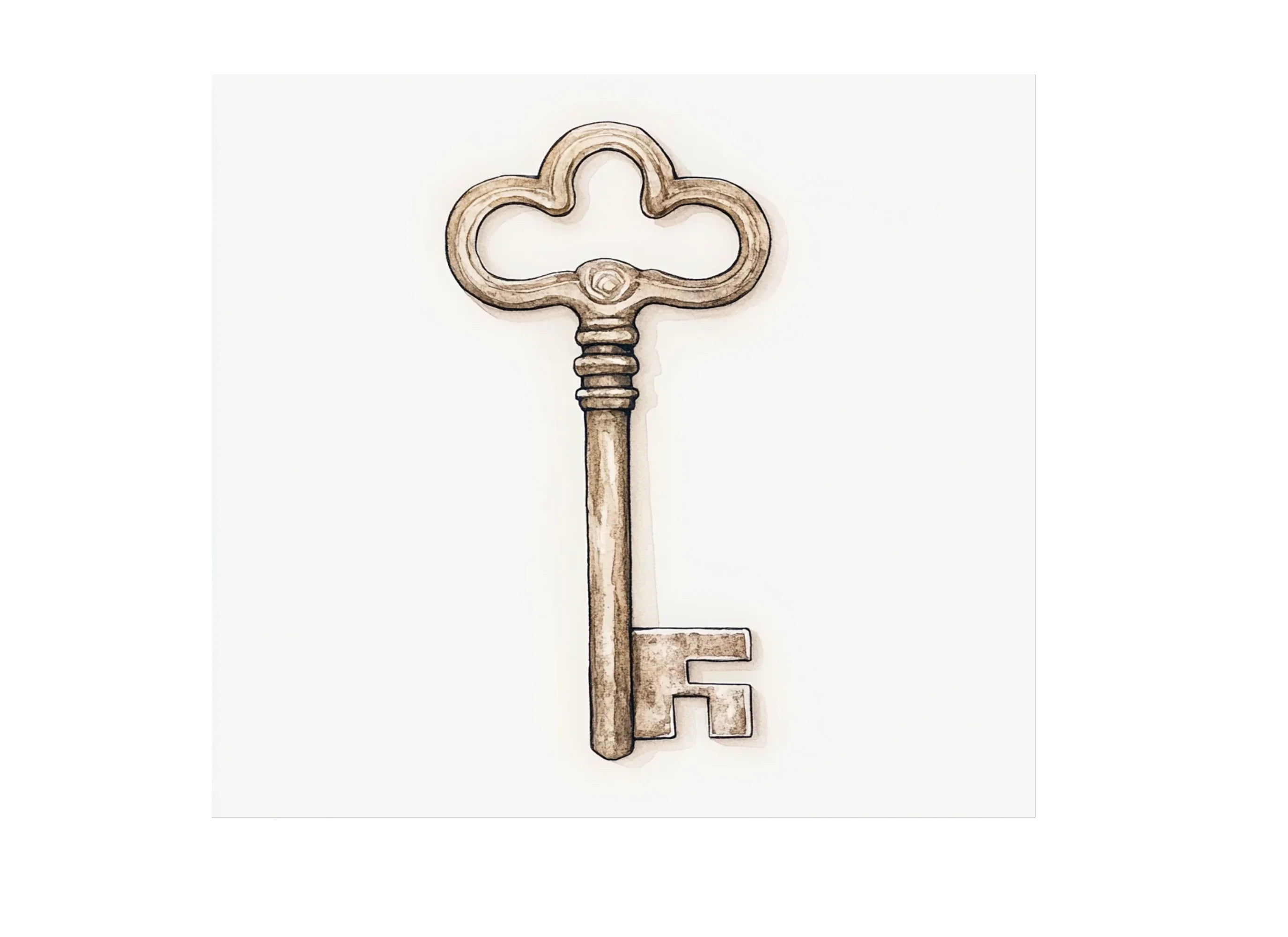 Ornate Antique Keys Clipart Bundle