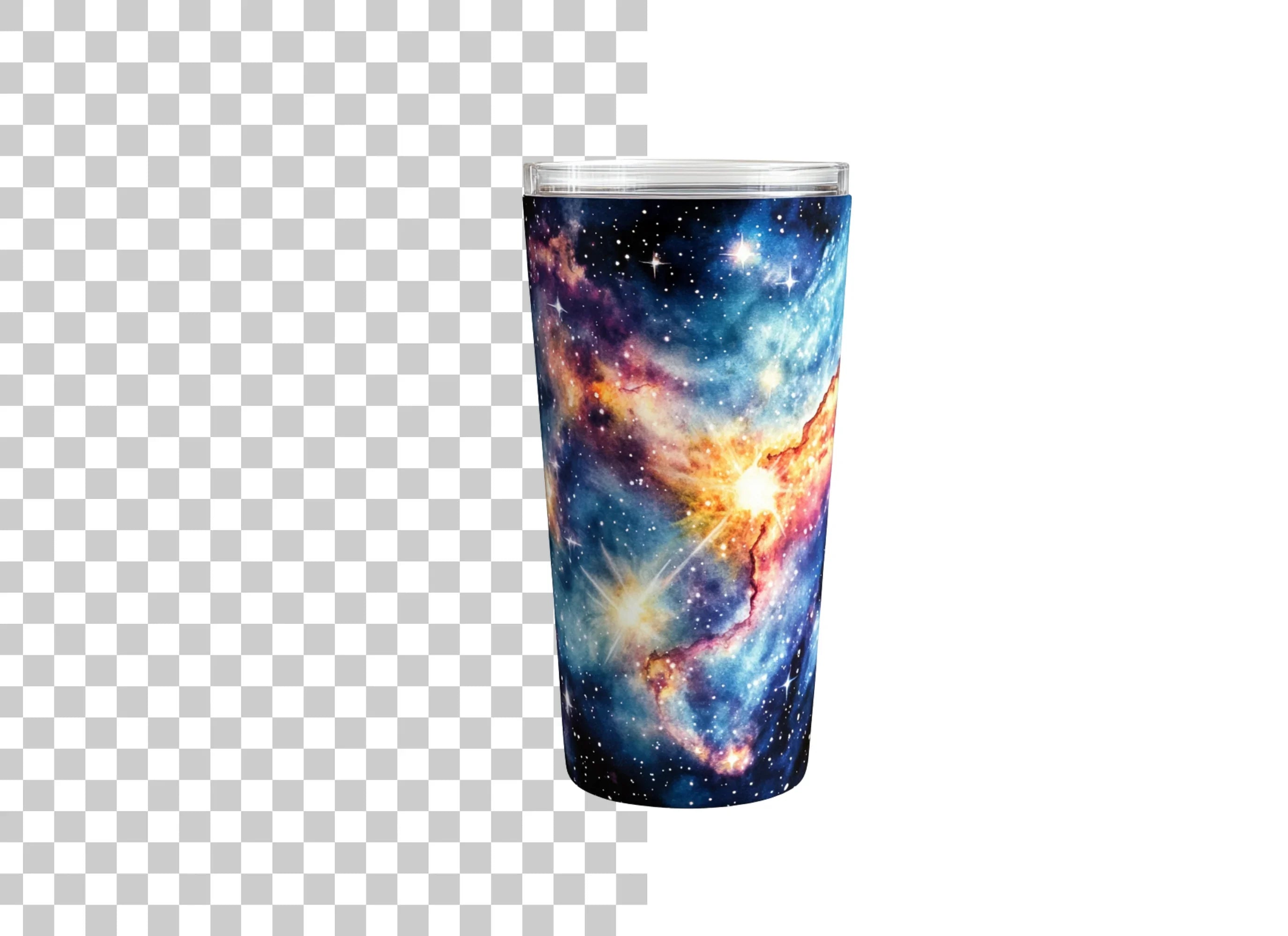 Galaxy Tumbler Clipart Bundle