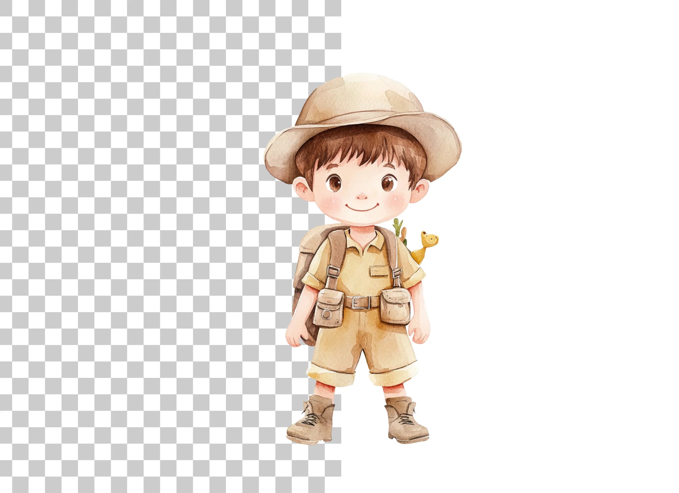 Little Adventurer Clipart Bundle
