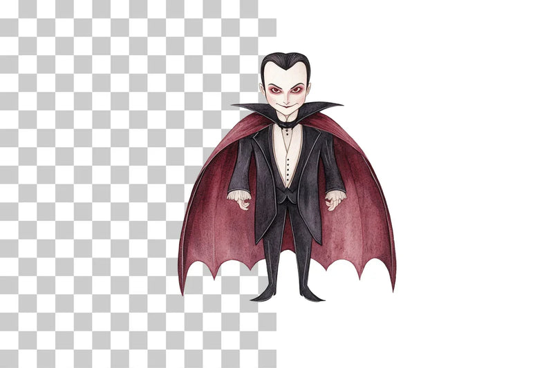 Vampire Dracula Character Clipart Bundle - CraftNest - Digital Crafting and Art