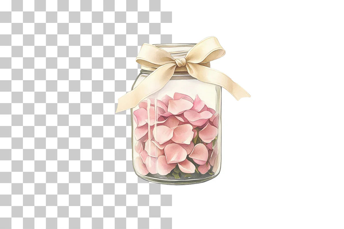 Elegant Pink Floral Teapot Clipart Bundle - CraftNest - Digital Crafting and Art