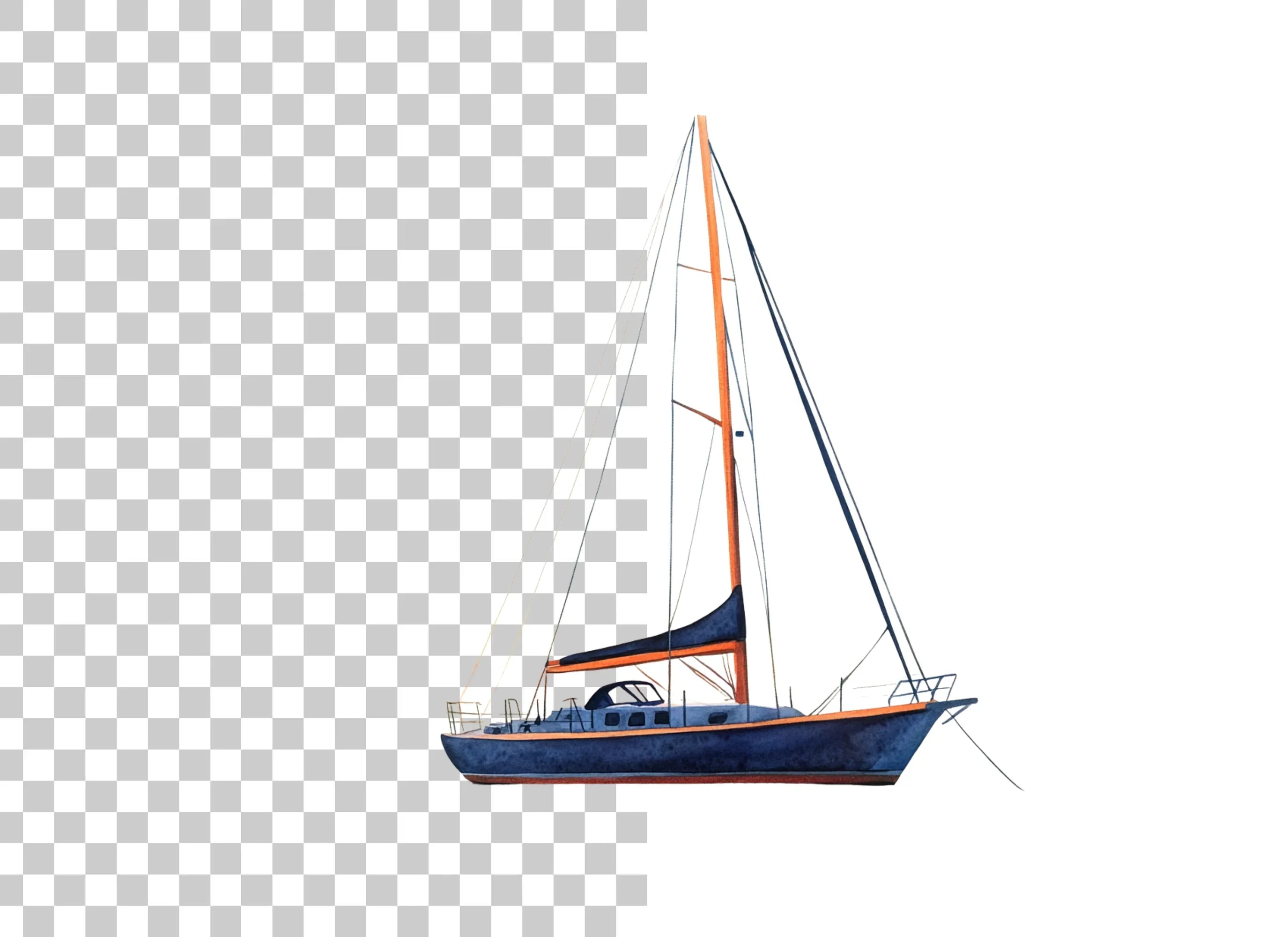 Sailboats Clipart Bundle