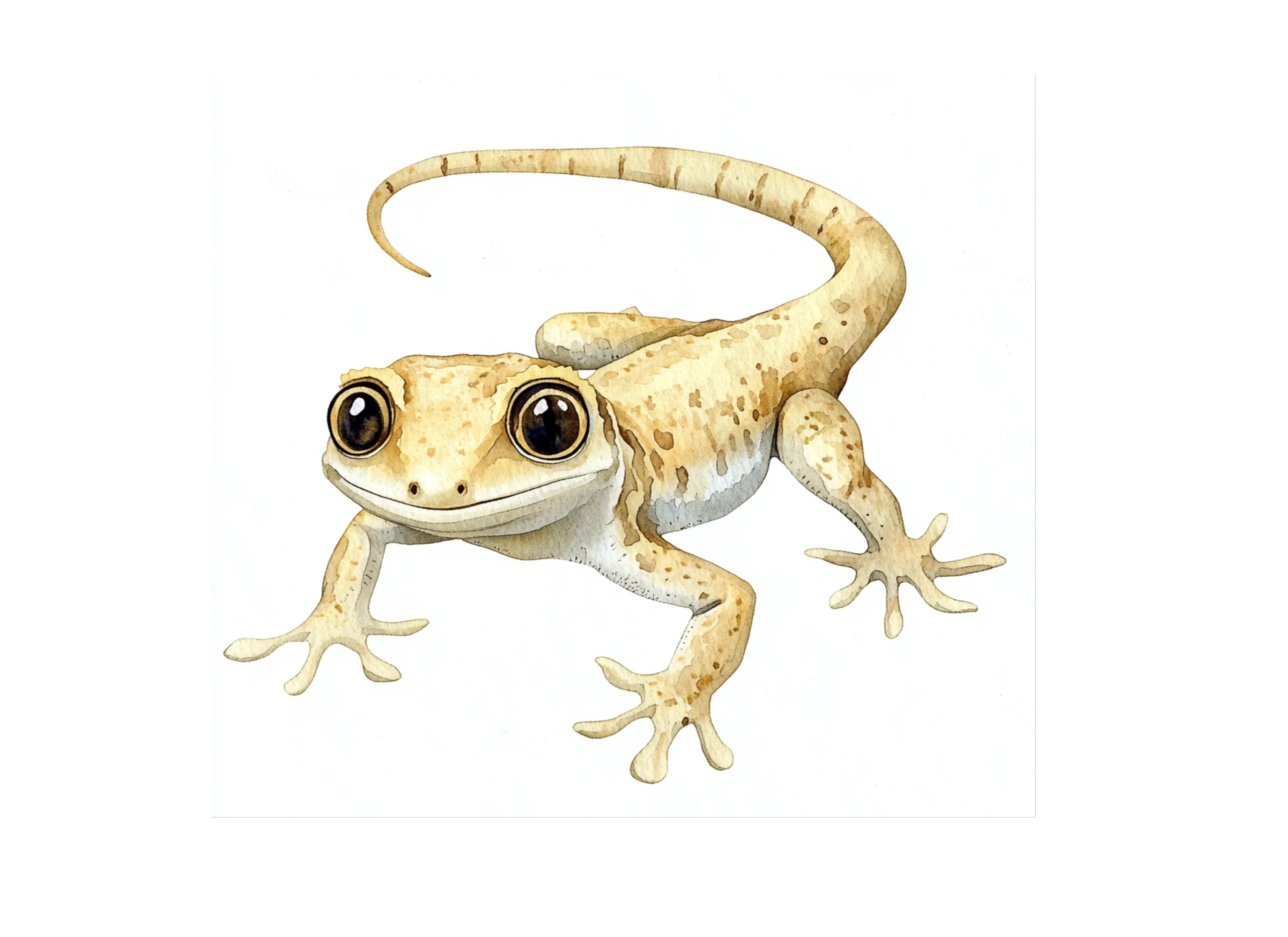 Charming Gecko Clipart Bundle