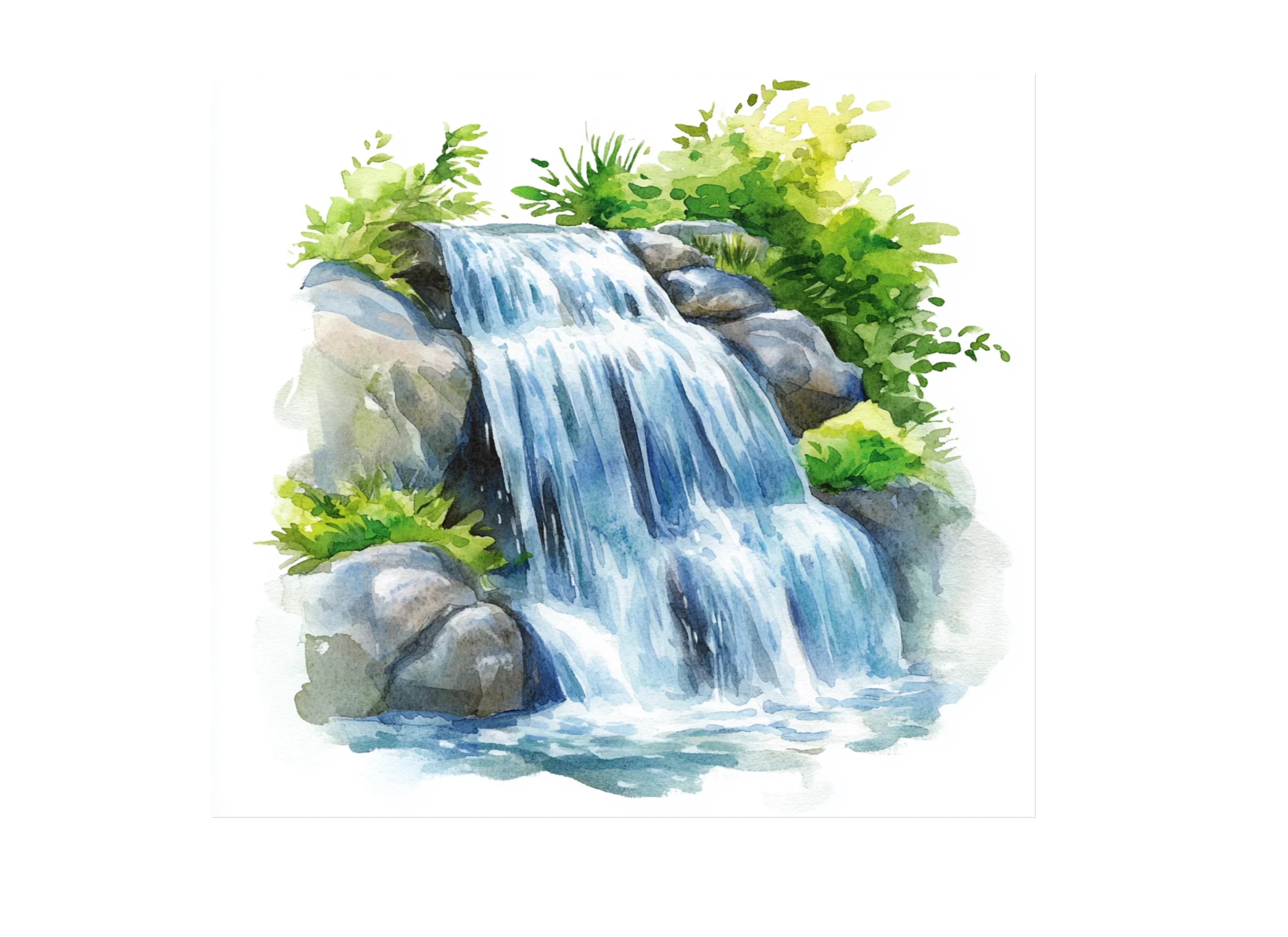 Waterfall Clipart Bundle