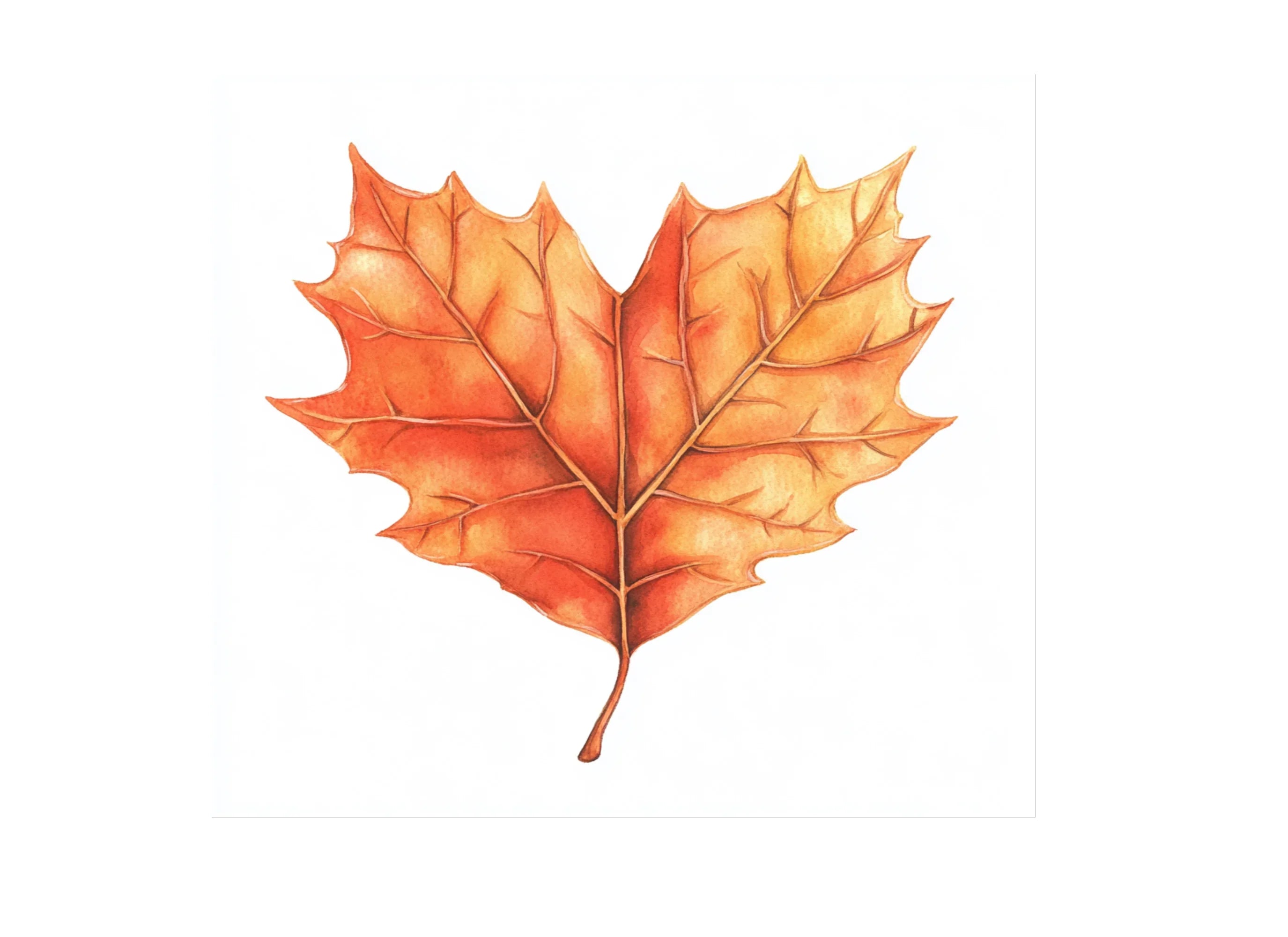 Autumn Leaves Clipart Bundle