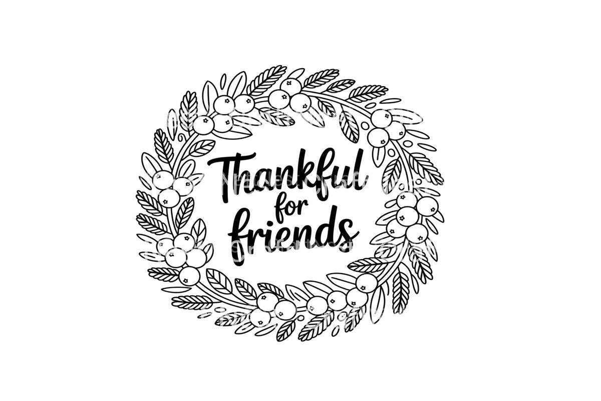 Autumn Joy Thankful Friends Coloring Books