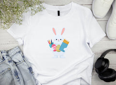 Bunny School Elements Clipart Bundle - CraftNest - Digital Crafting and Art