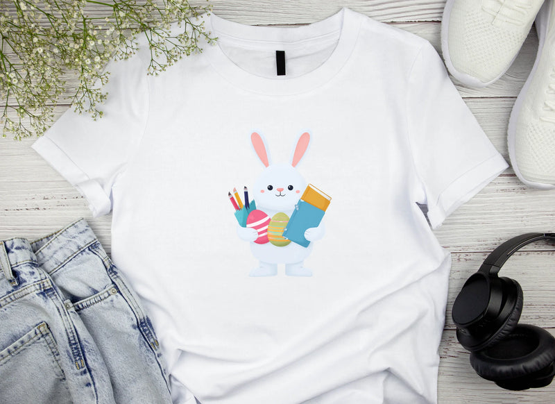 Bunny School Elements Clipart Bundle - CraftNest - Digital Crafting and Art