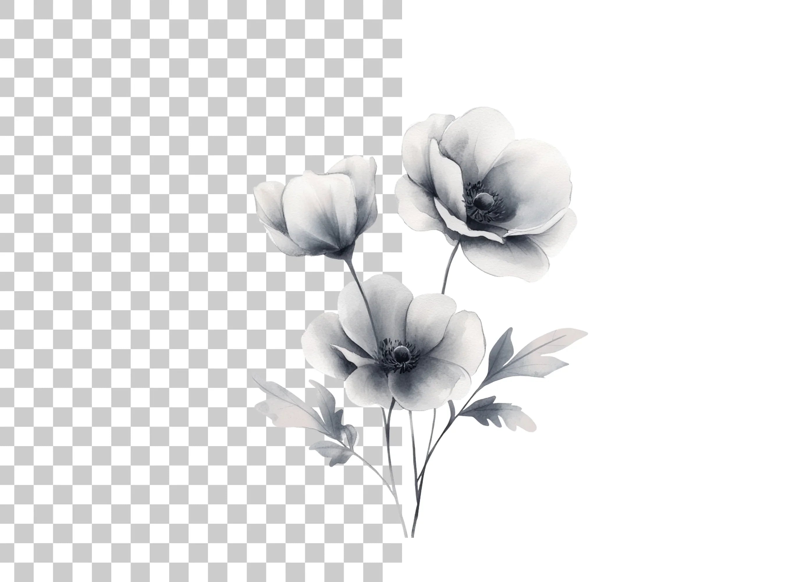 Delicate Floral Clipart Bundle