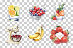 Fruit & Beverage Clipart Bundle - CraftNest - Digital Crafting and Art