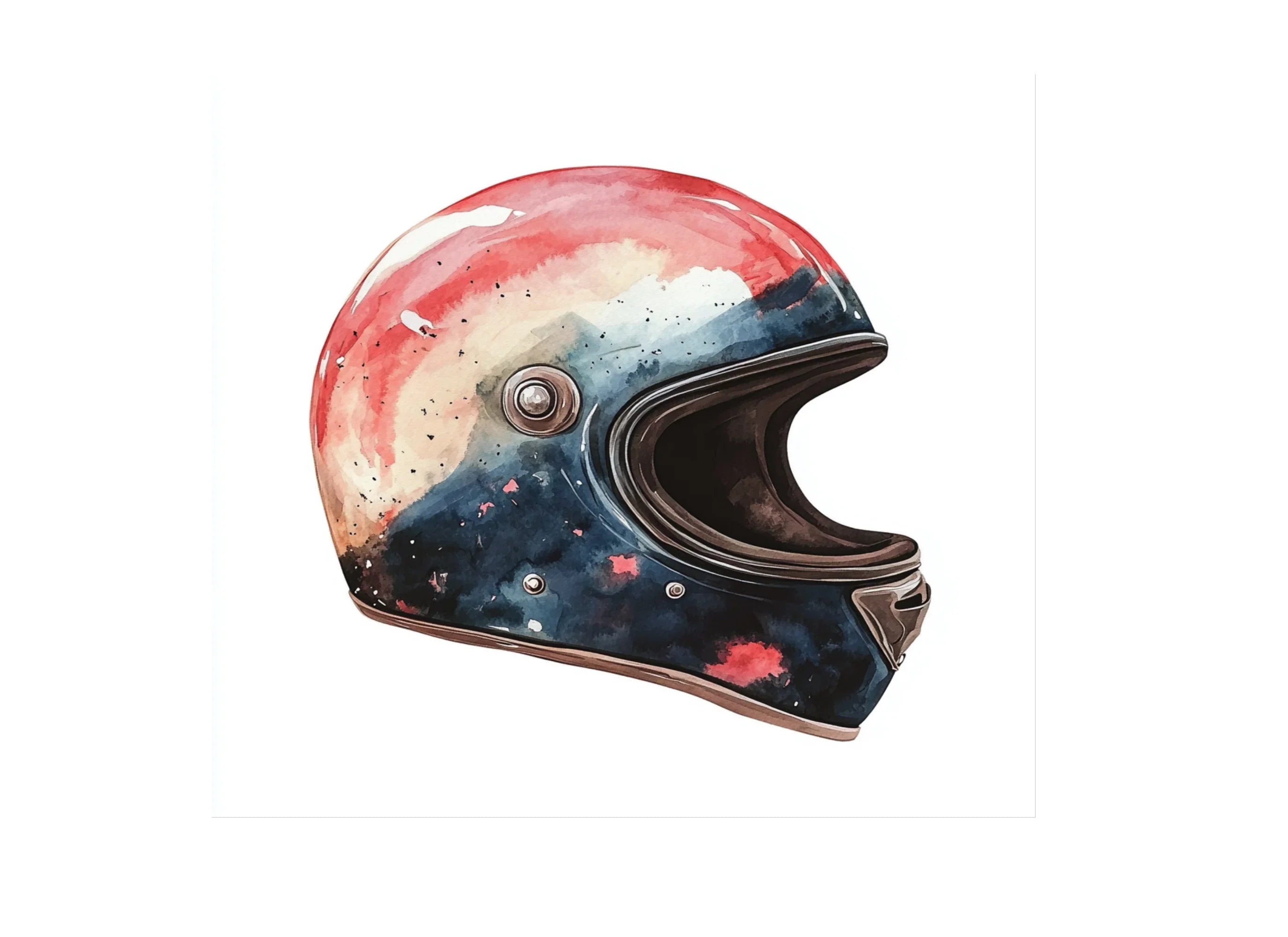 Motorcycle Helmets Clipart Bundle