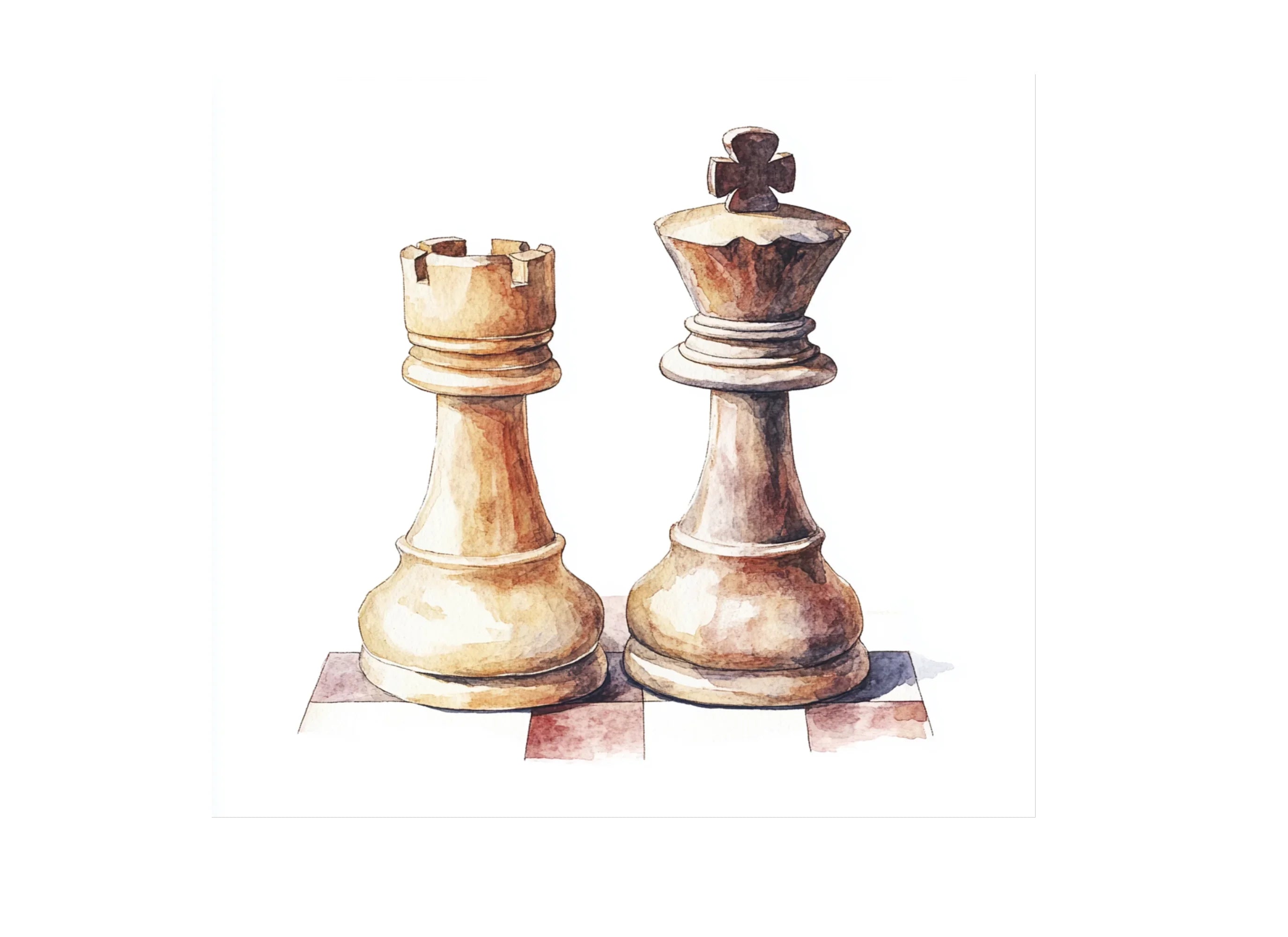 Chess Pieces Clipart Bundle