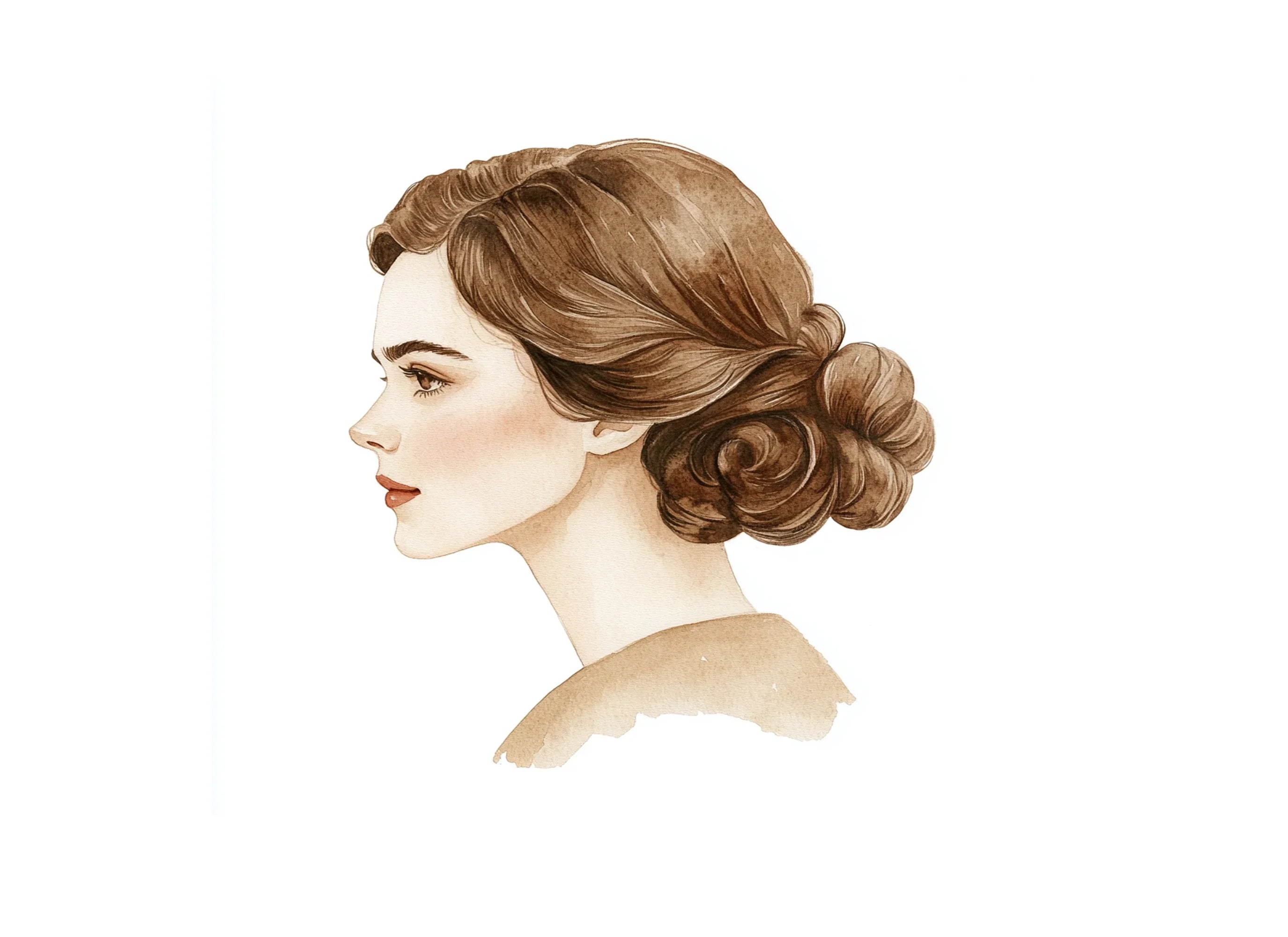 Vintage Hairstyles Clipart Bundle