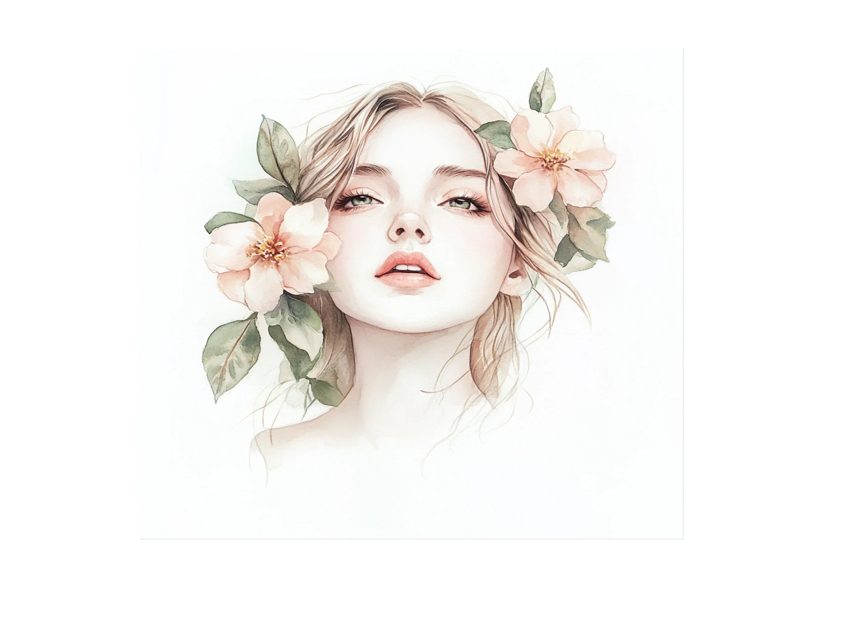 Floral Women Clipart Bundle