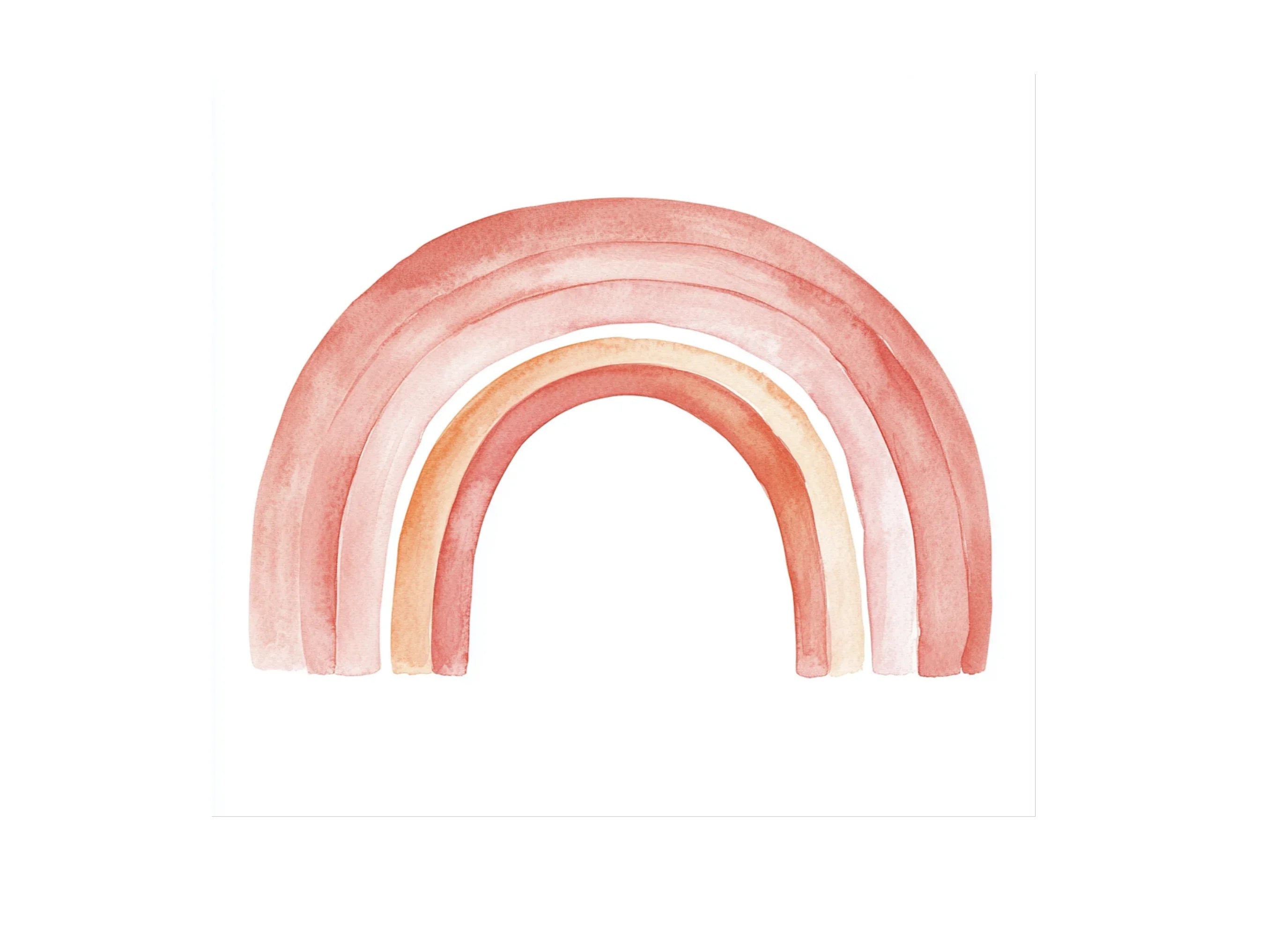 Boho Rainbow Clipart Bundle