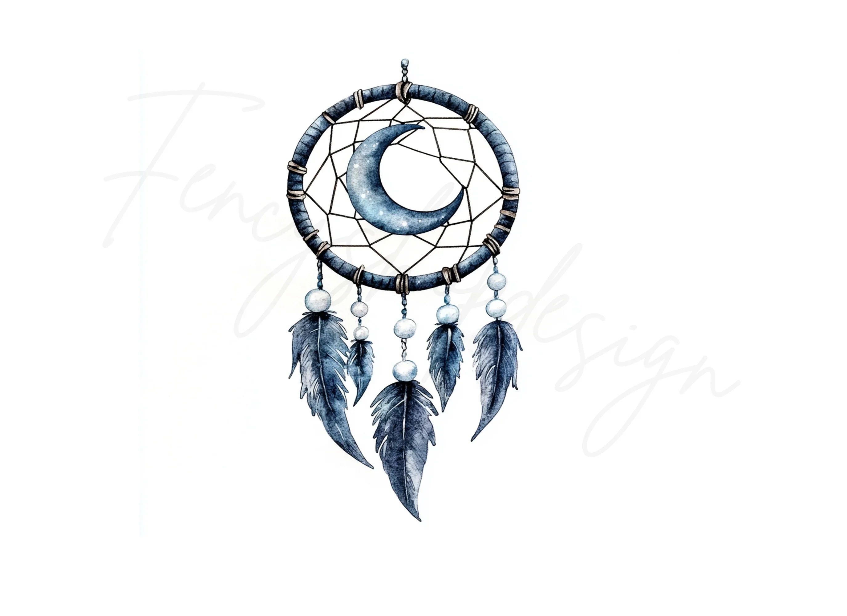 Boho Dreamcatcher Clipart Bundle