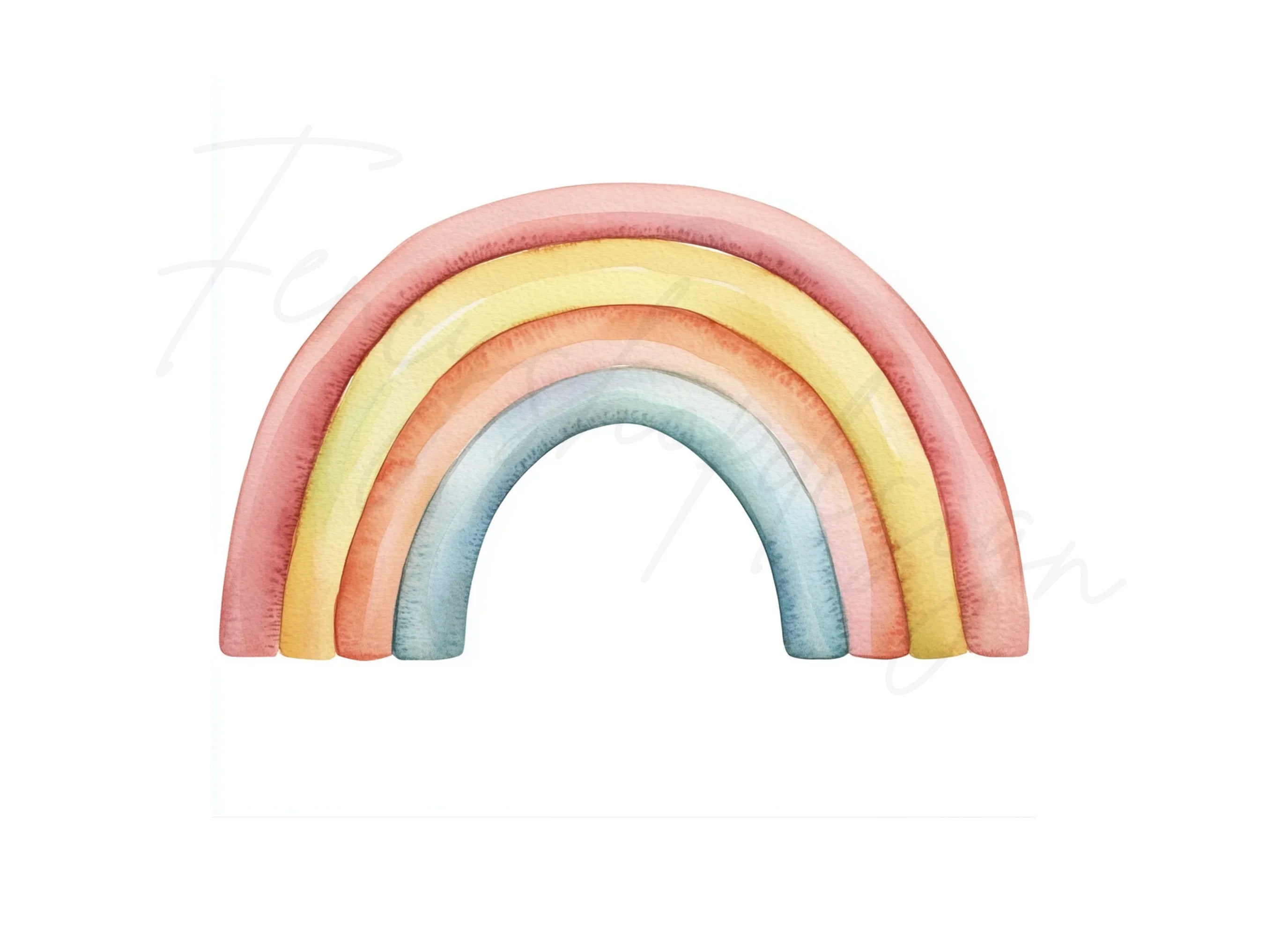 Rainbow Clipart Bundle