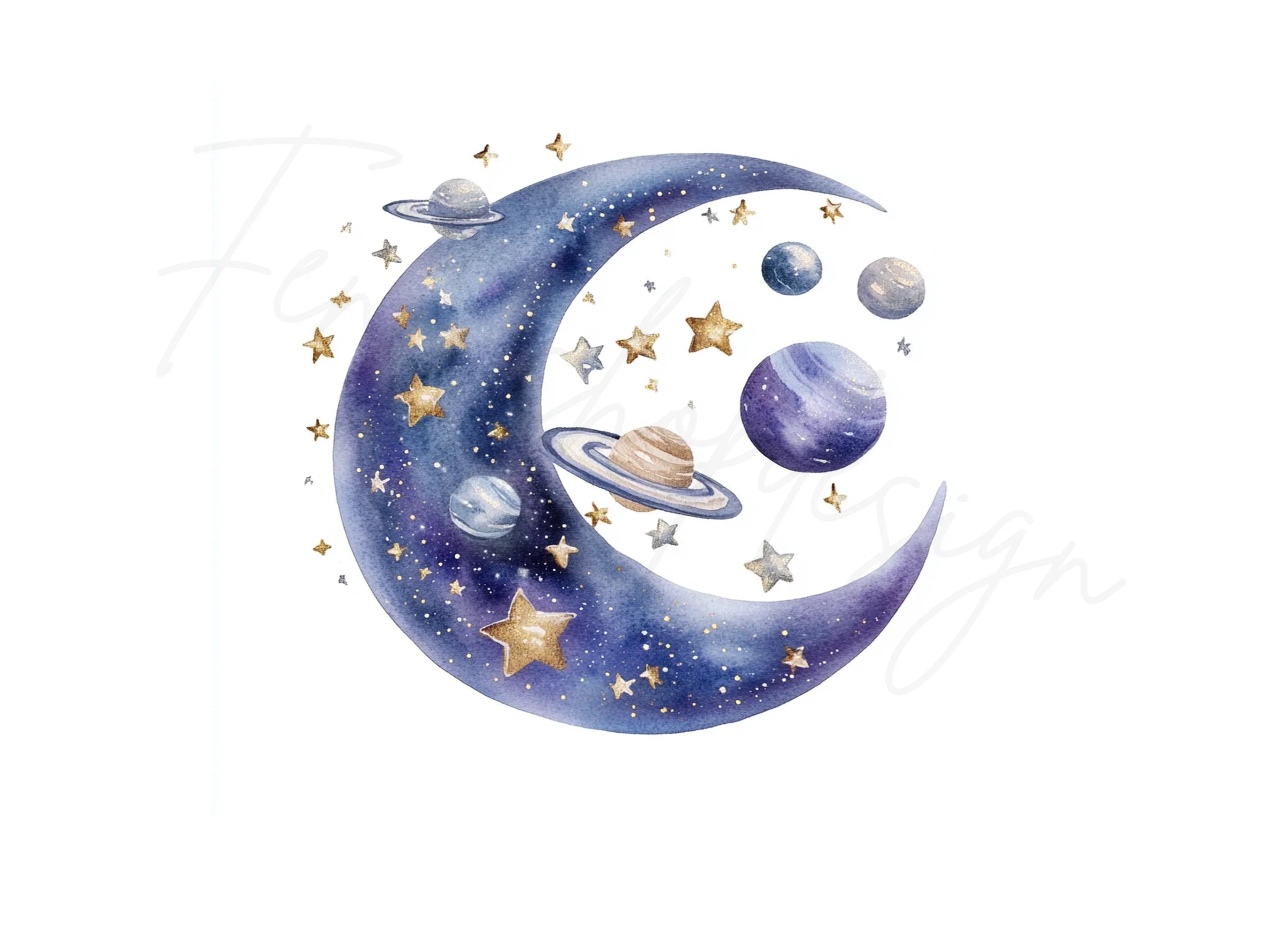 Celestial Clipart Bundle