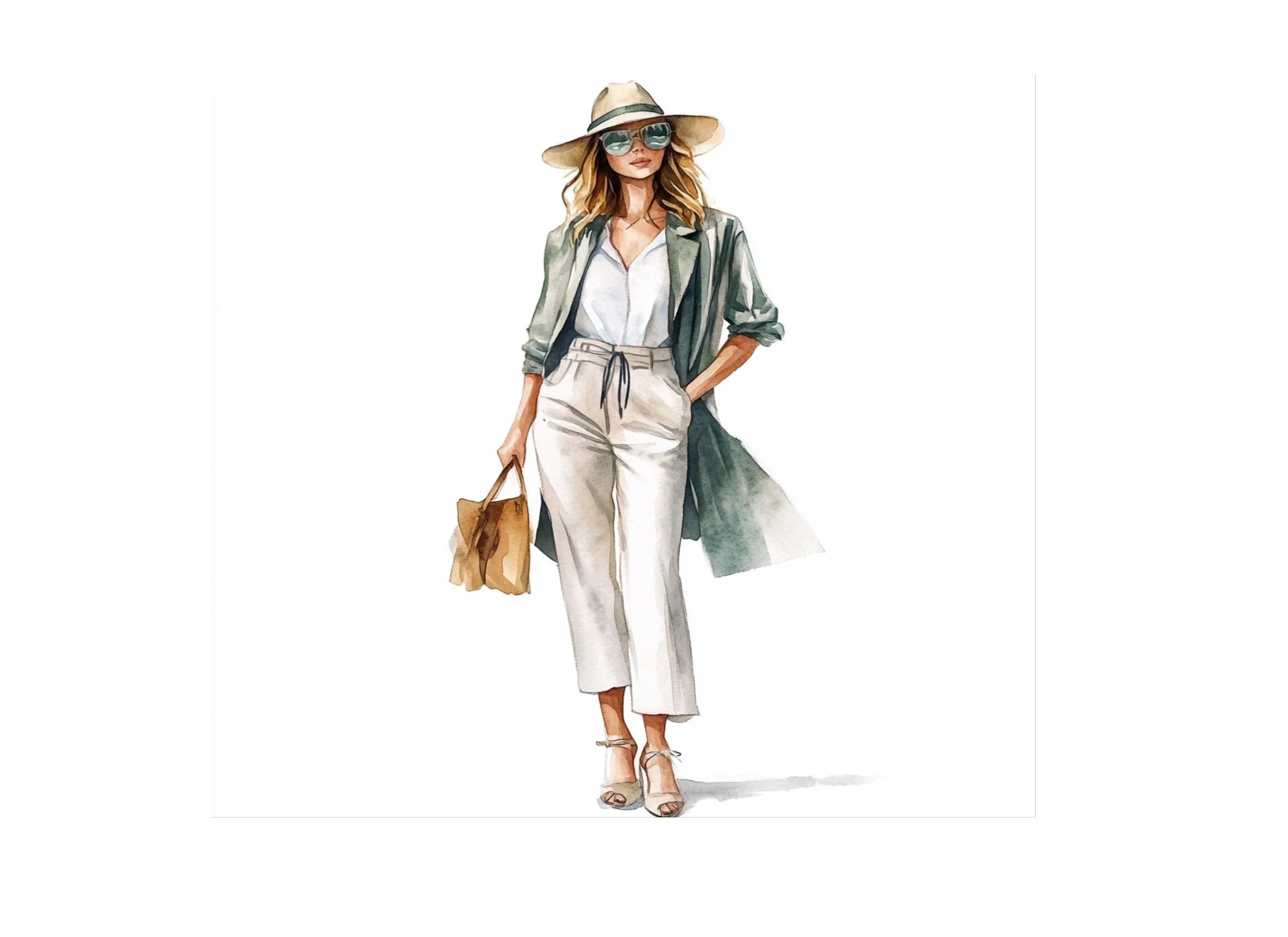 Fashionable Women Clipart Bundle