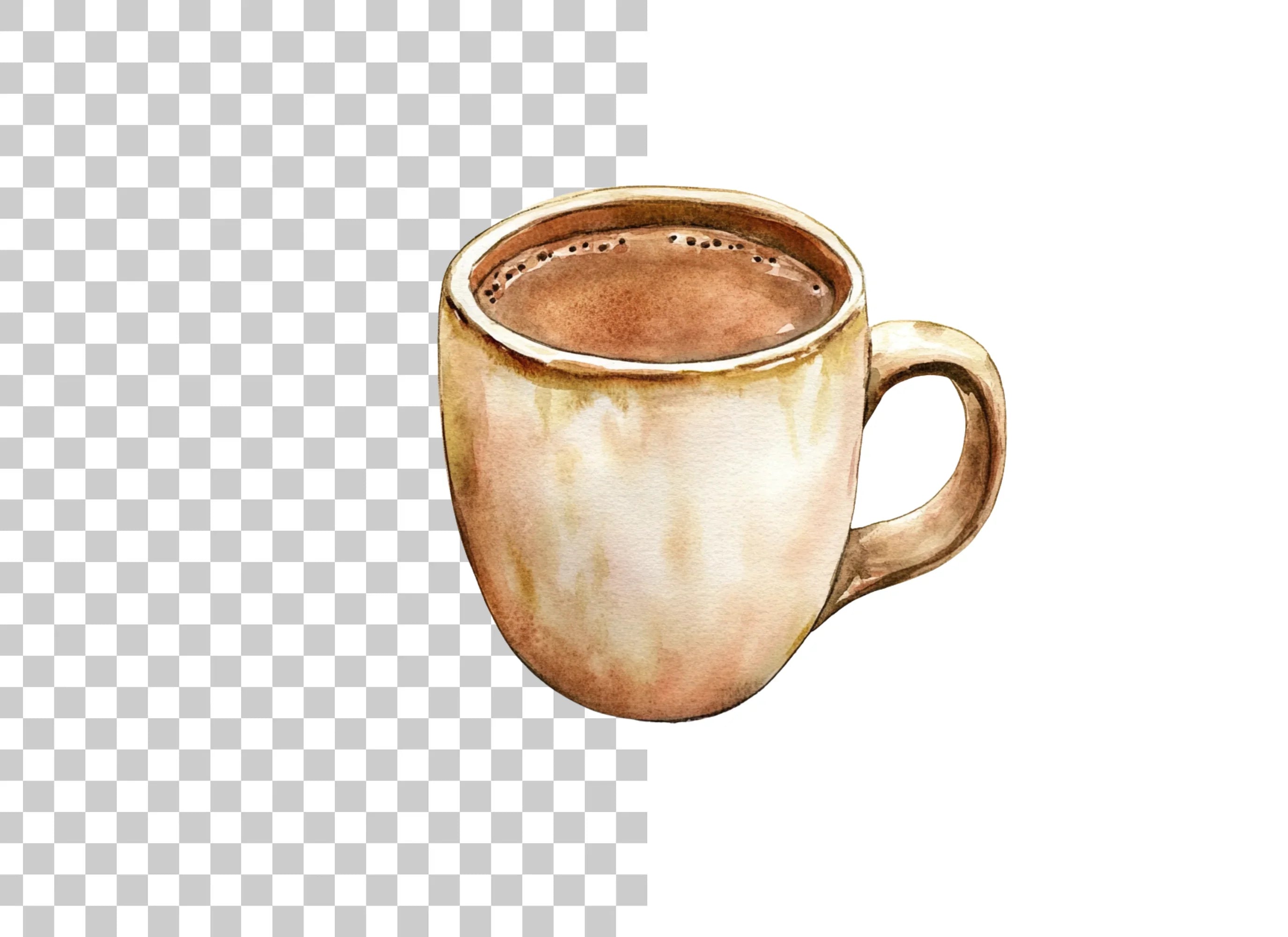 Hot Chocolate Clipart Bundle