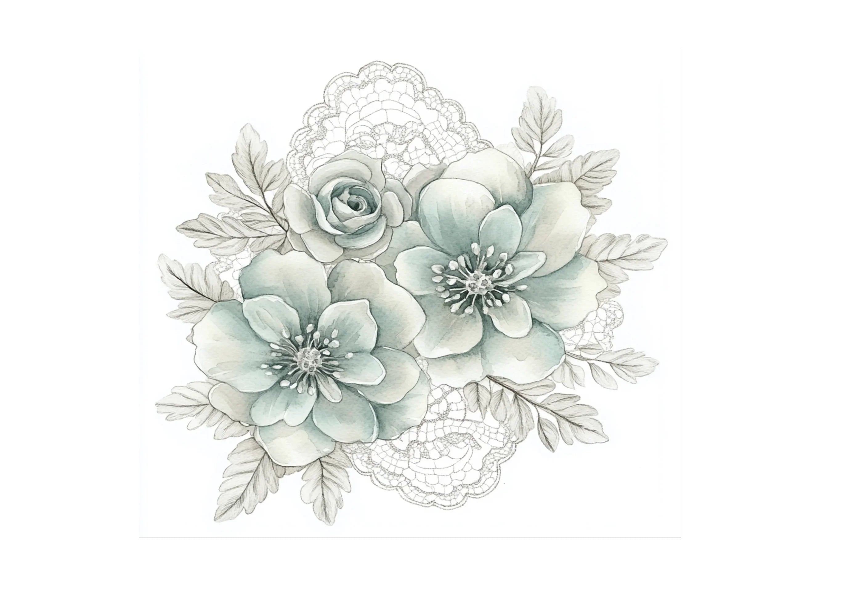 Elegant Floral Clipart Bundle