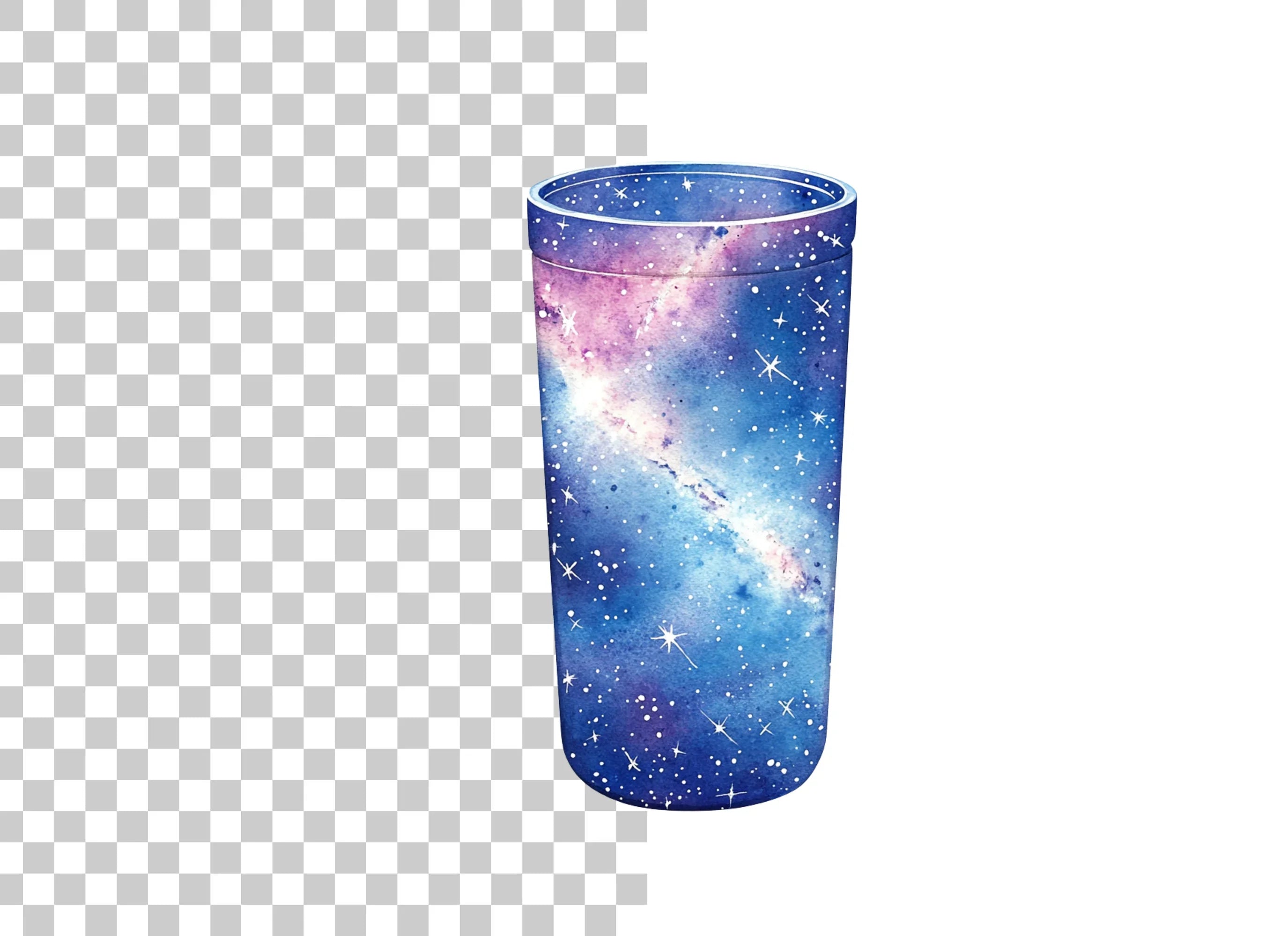 Galaxy Tumbler Clipart Bundle