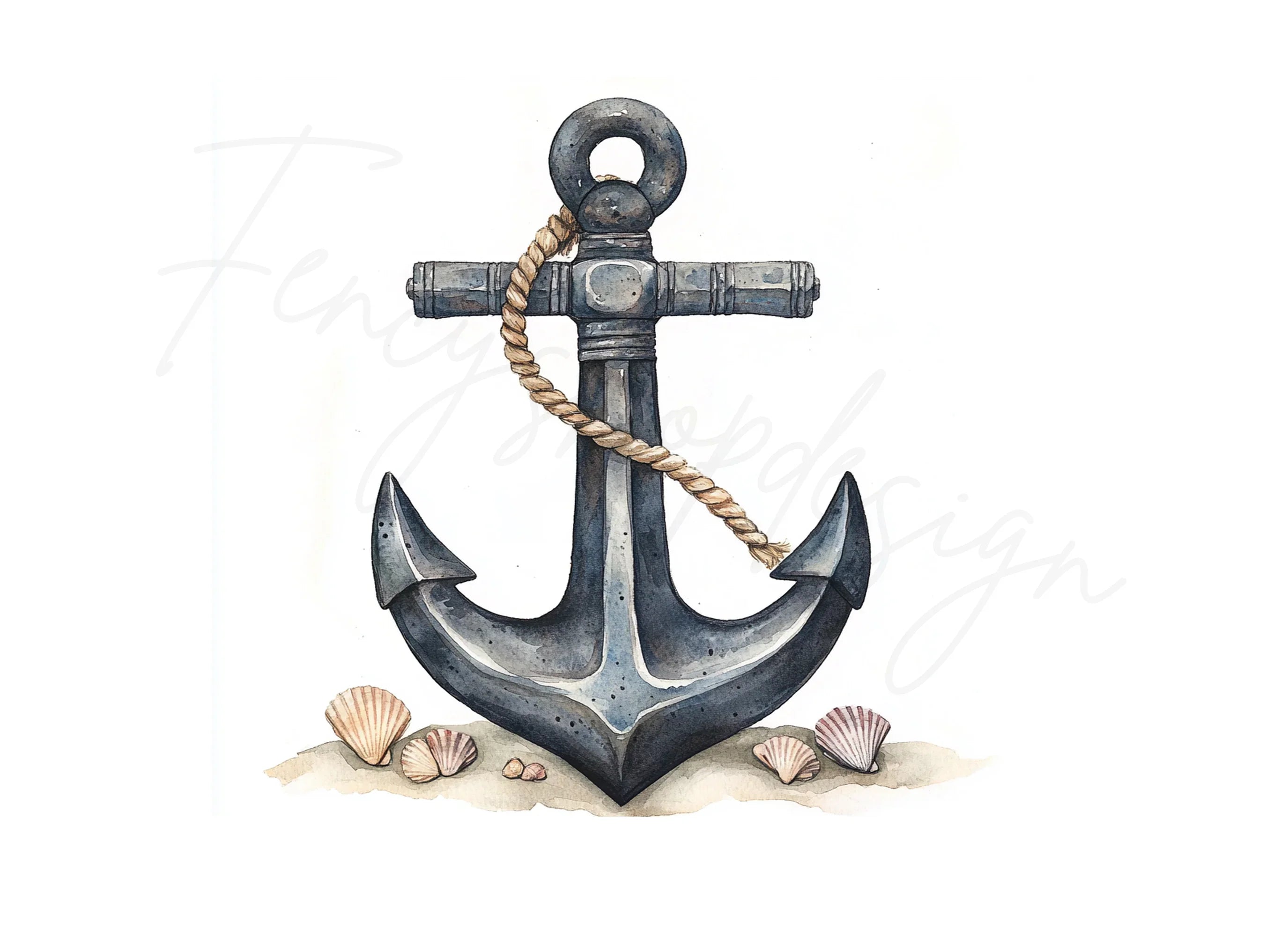 Anchor Clipart Bundle