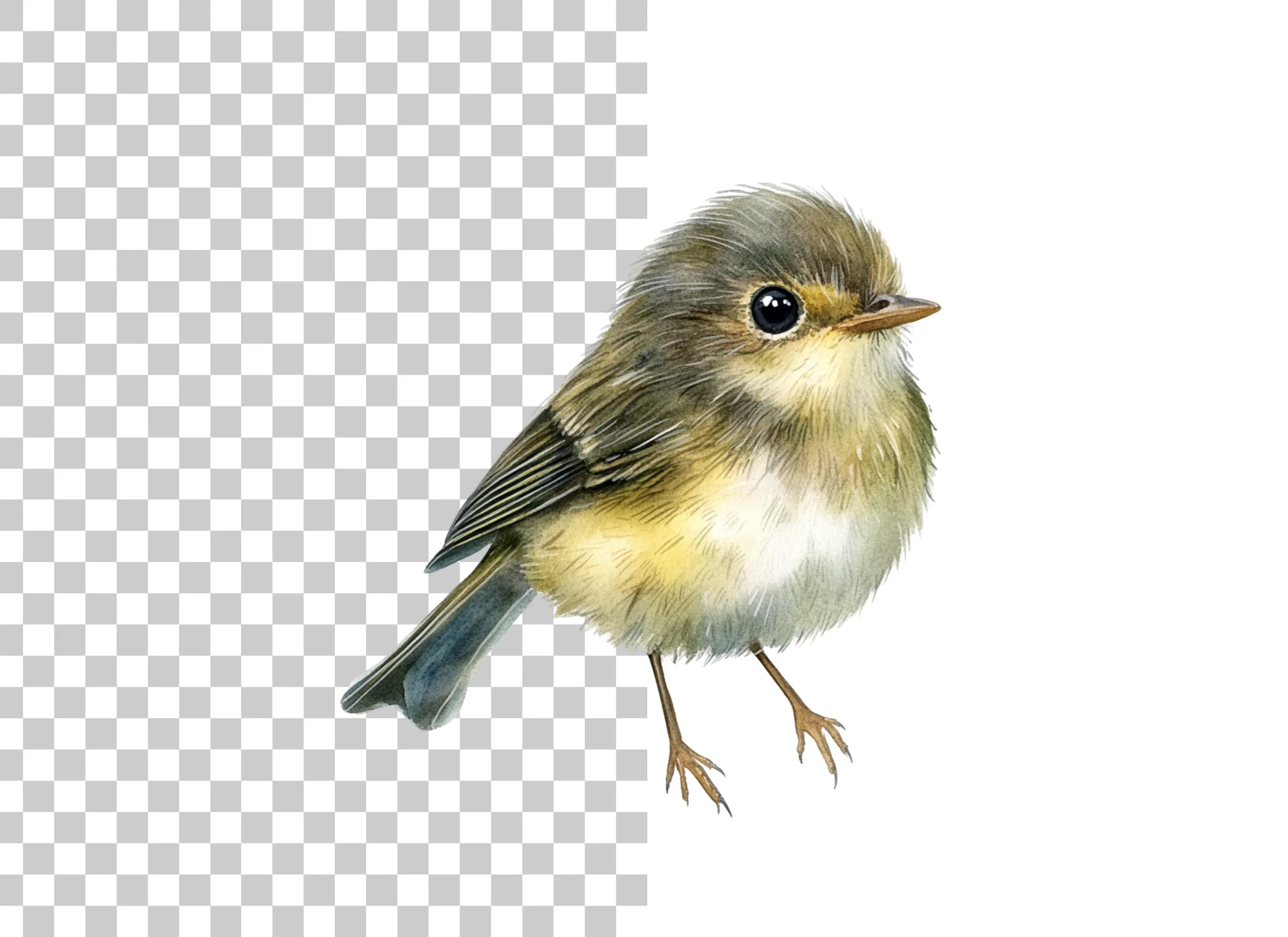 Cute Small Birds Clipart Bundle