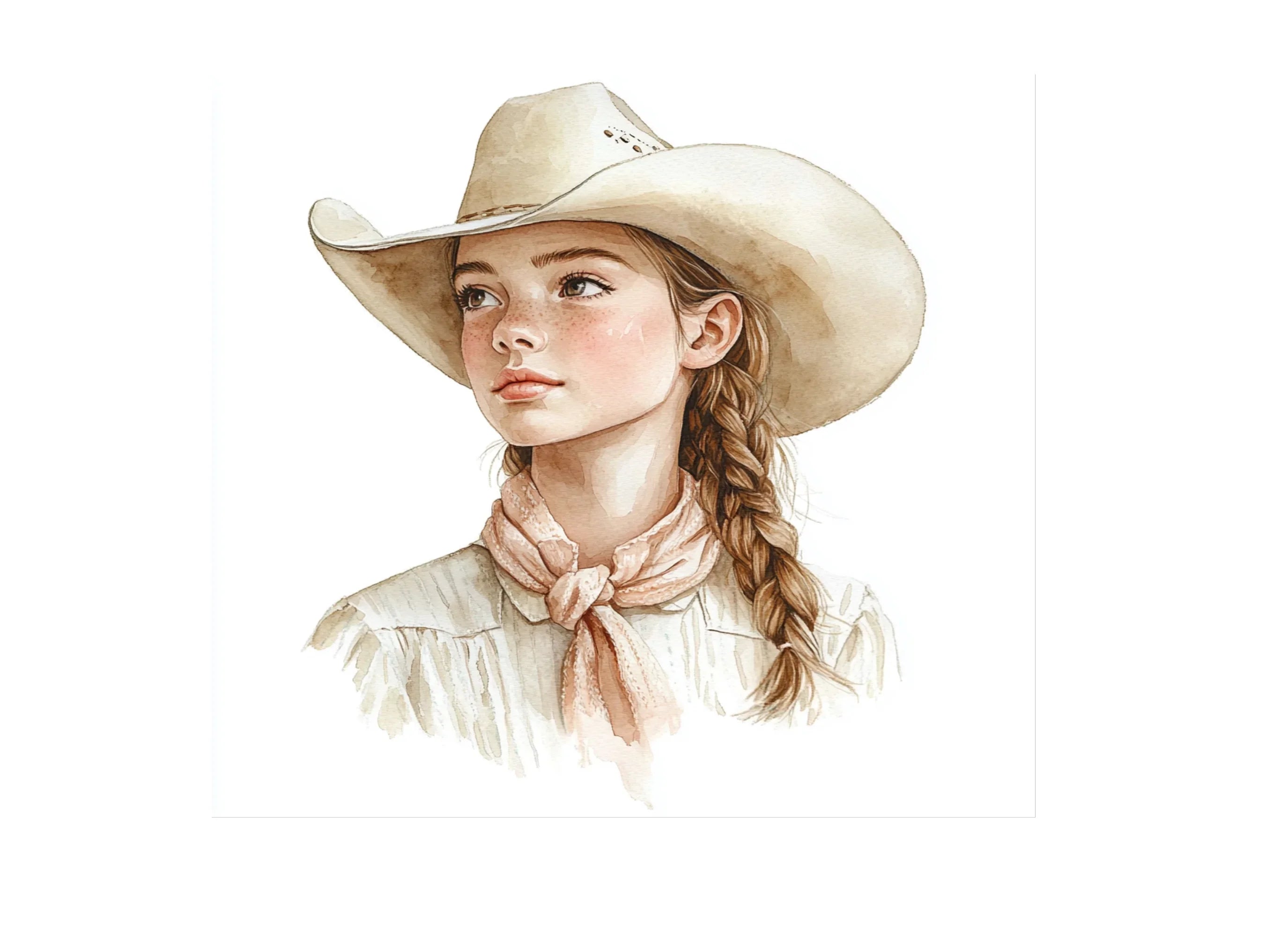 Cowgirl Clipart Bundle